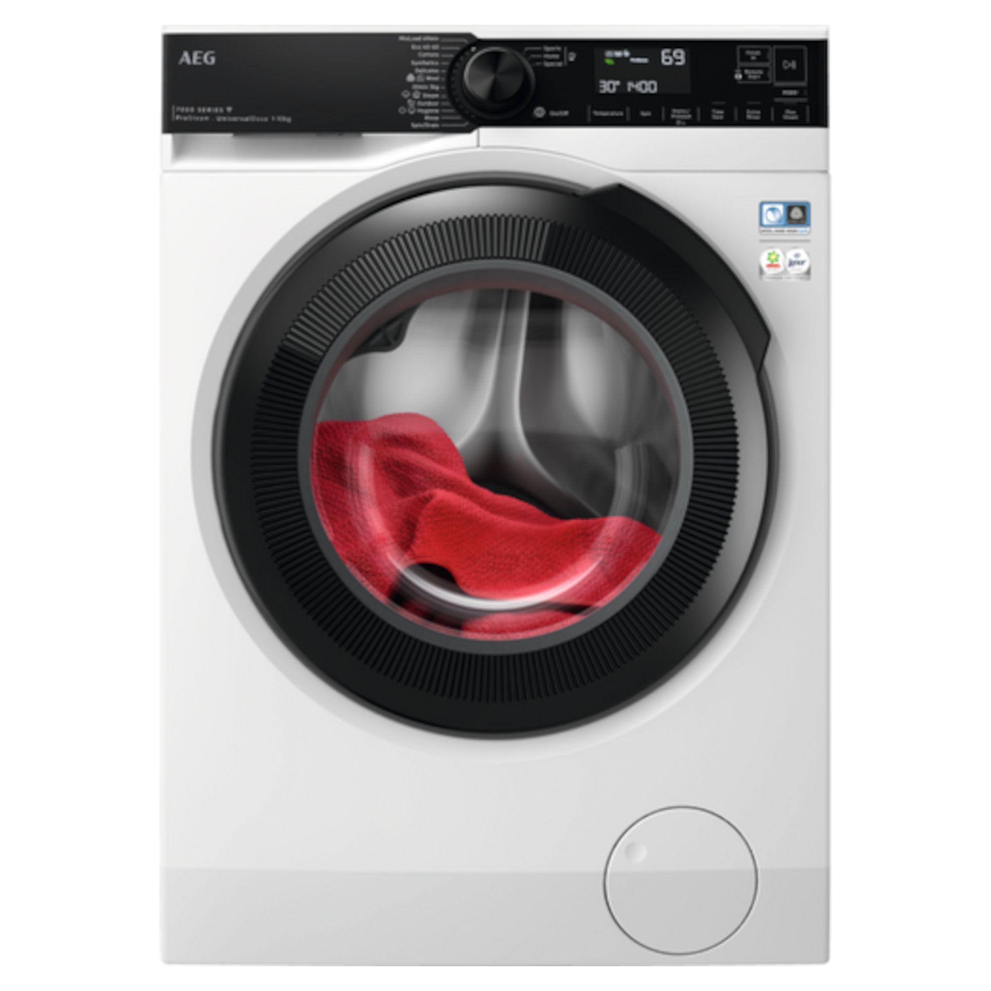aeg lfr74164uc 10kg 1600rpm washing machine white AEG LFR74164UC 10kg 1600rpm Washing Machine - White