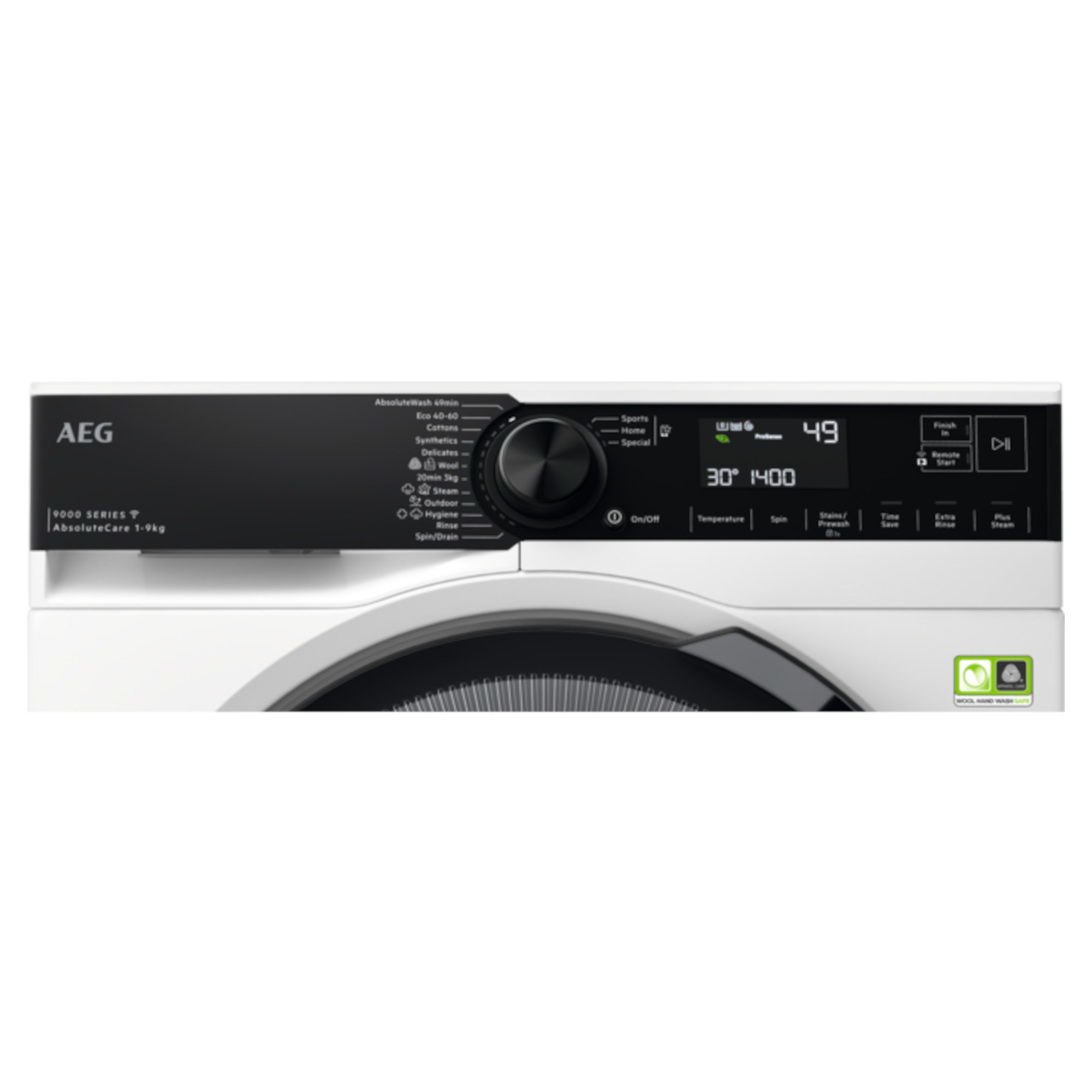 aeg lfr94946ws 9000 absolutecare 9kg washing machine AEG LFR94946WS 9000 AbsoluteCare 9kg Washing Machine