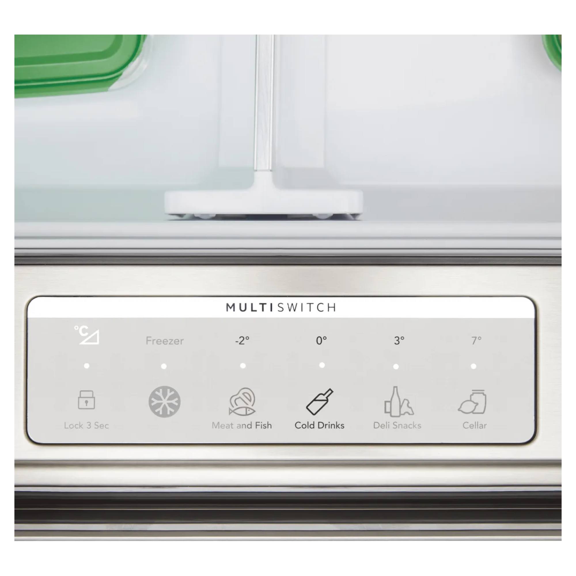 aeg rmb954f9vx 617l american fridge freezer with ice + water dispensers s/steel AEG RMB954F9VX 617L American Fridge Freezer with Ice + Water Dispensers - S/Steel