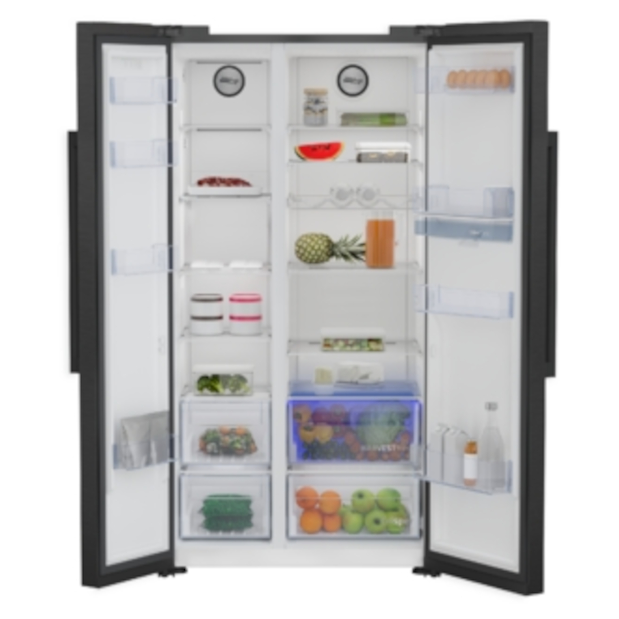 beko asd2341vb harvestfresh american style fridge freezer Beko ASD2341VB HarvestFresh American Style Fridge Freezer