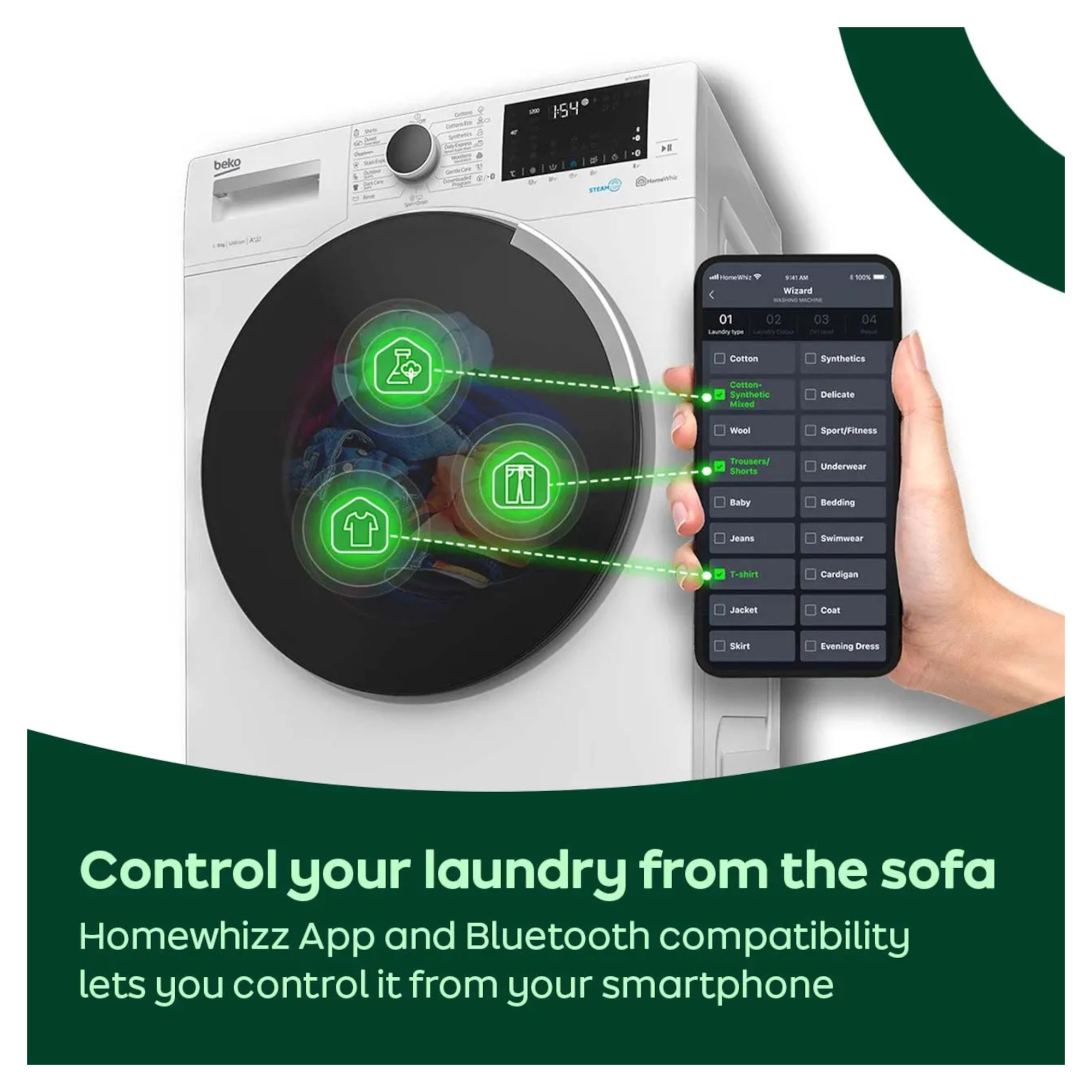 beko b5w5941aw 9kg 1400rpm freestanding washing machine Beko B5W5941AW 9kg 1400rpm Freestanding Washing Machine