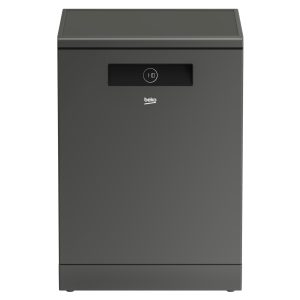 Beko BDEN38640FG Freestanding 60cm 16 Place Setting Fast45 Dishwasher - Graphite