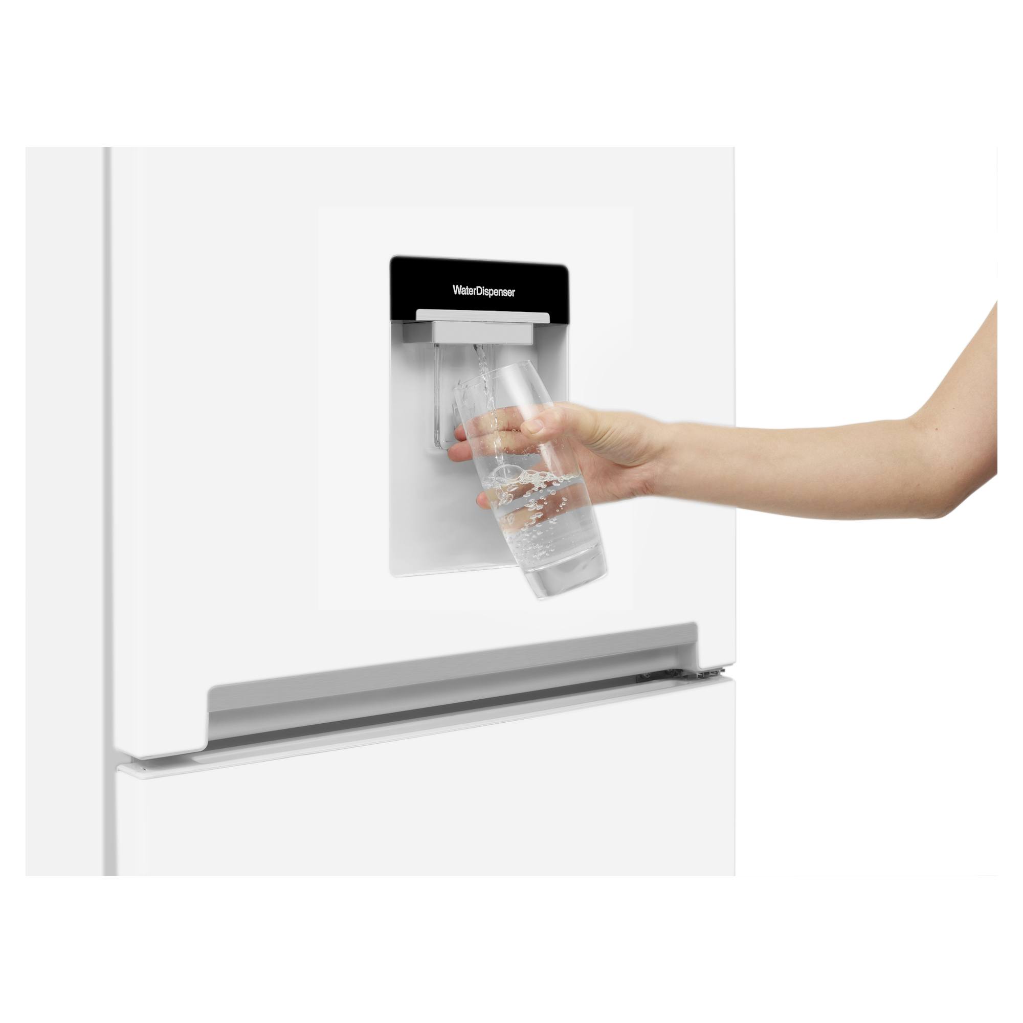 beko cfg3582dw frost free combi fridge freezer 268l white Beko CFG3582DW Frost Free Combi Fridge Freezer 268L - White