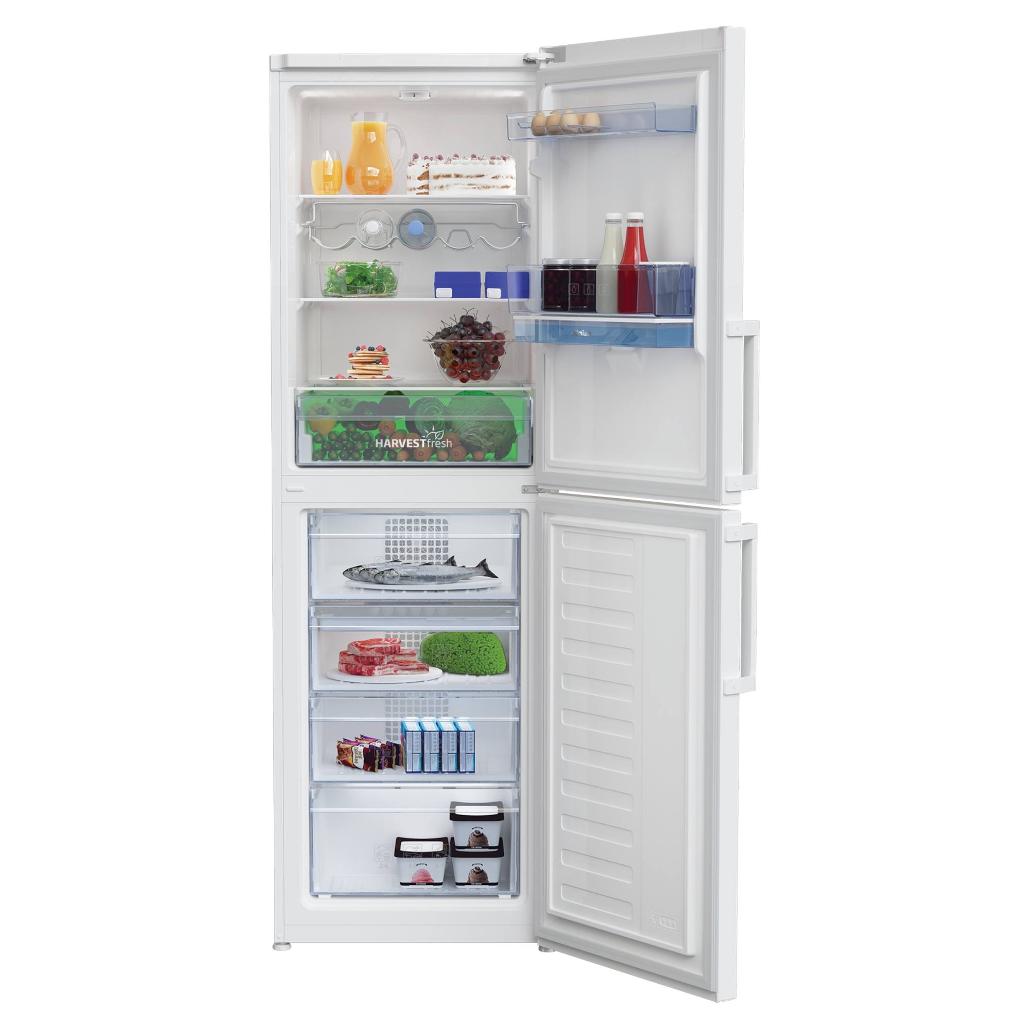 beko cfp3691dv frost free combi fridge freezer with harvestfresh Beko CFP3691DV Frost Free Combi Fridge Freezer with HarvestFresh