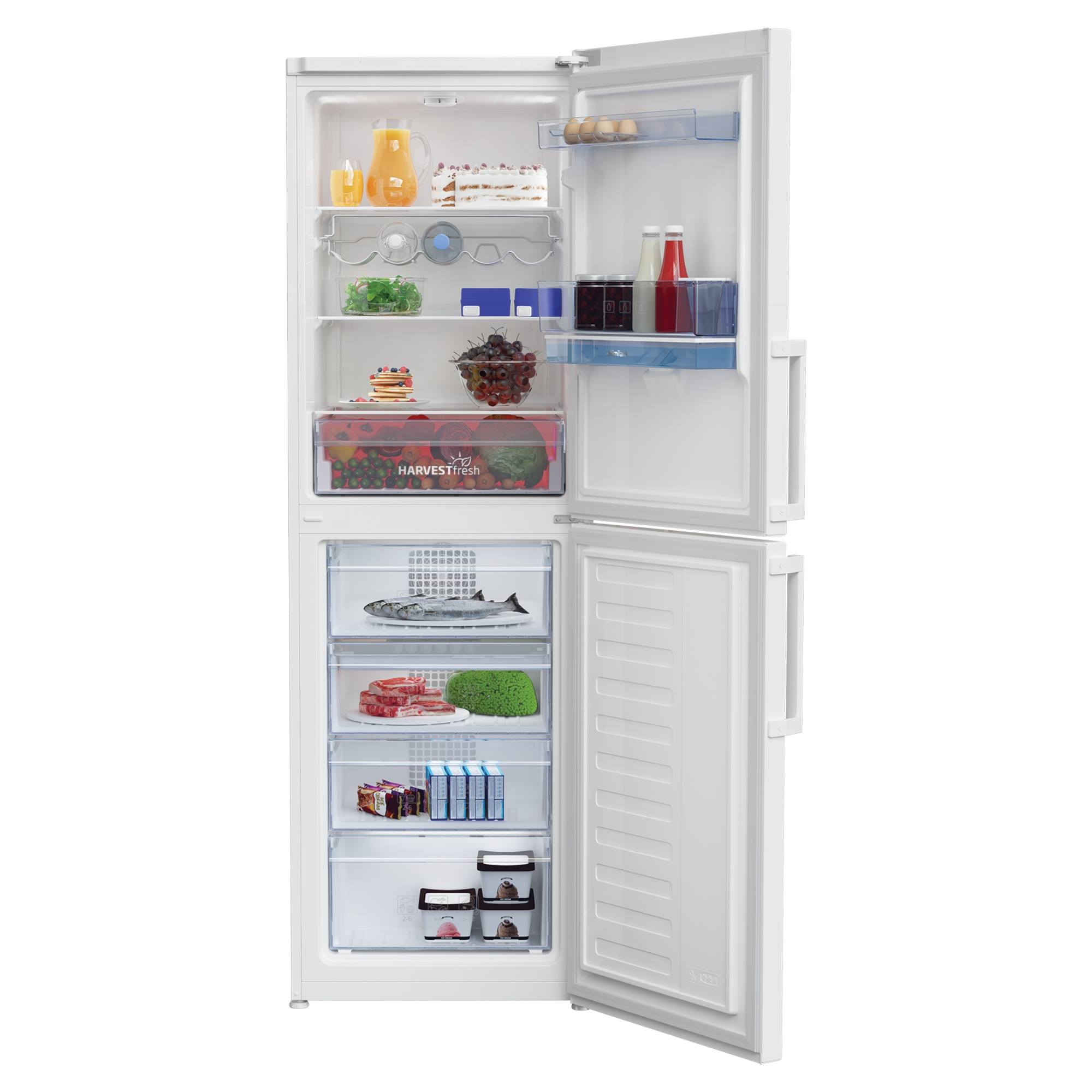 beko cfp3691dv frost free combi fridge freezer with harvestfresh Beko CFP3691DV Frost Free Combi Fridge Freezer with HarvestFresh
