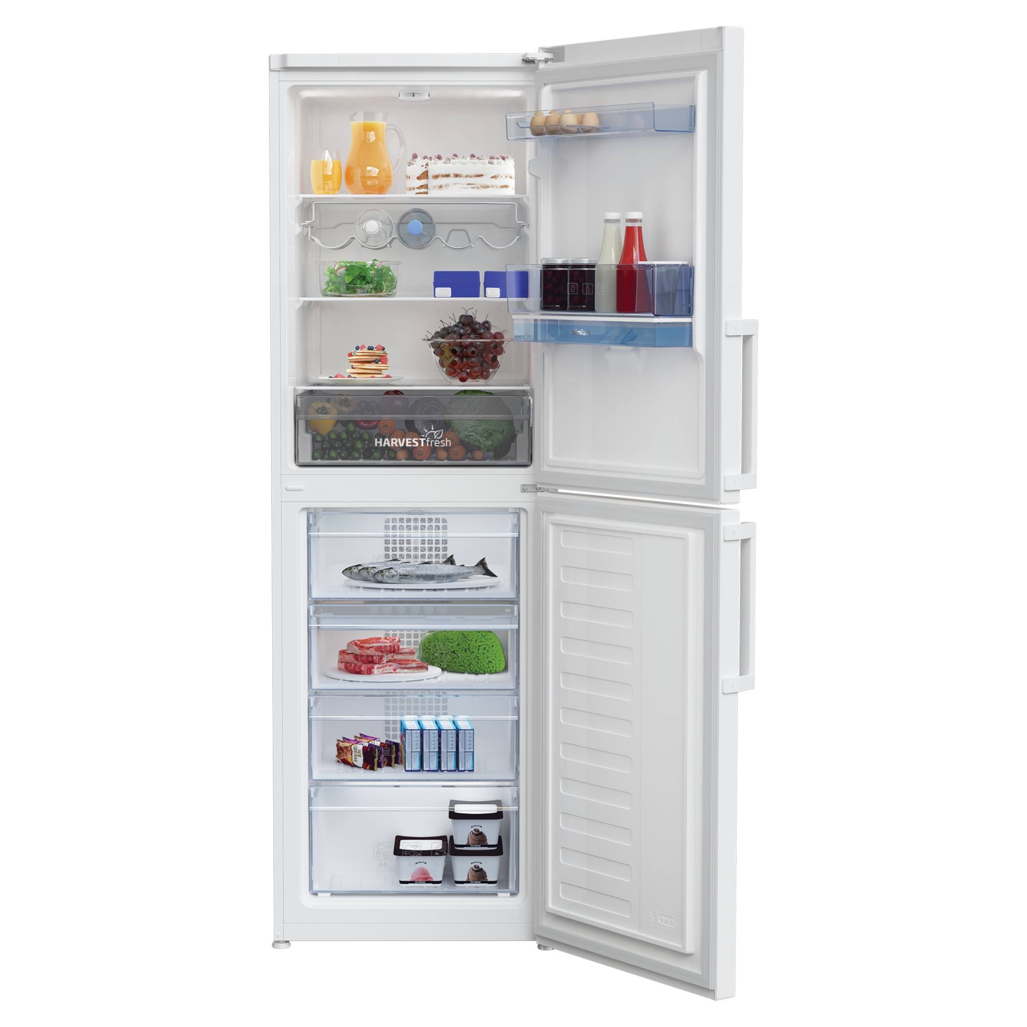 beko cfp3691dv frost free combi fridge freezer with harvestfresh Beko CFP3691DV Frost Free Combi Fridge Freezer with HarvestFresh