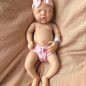 Belle – Full Body Silicone Reborn Baby Doll | Realistic Newborn Girl