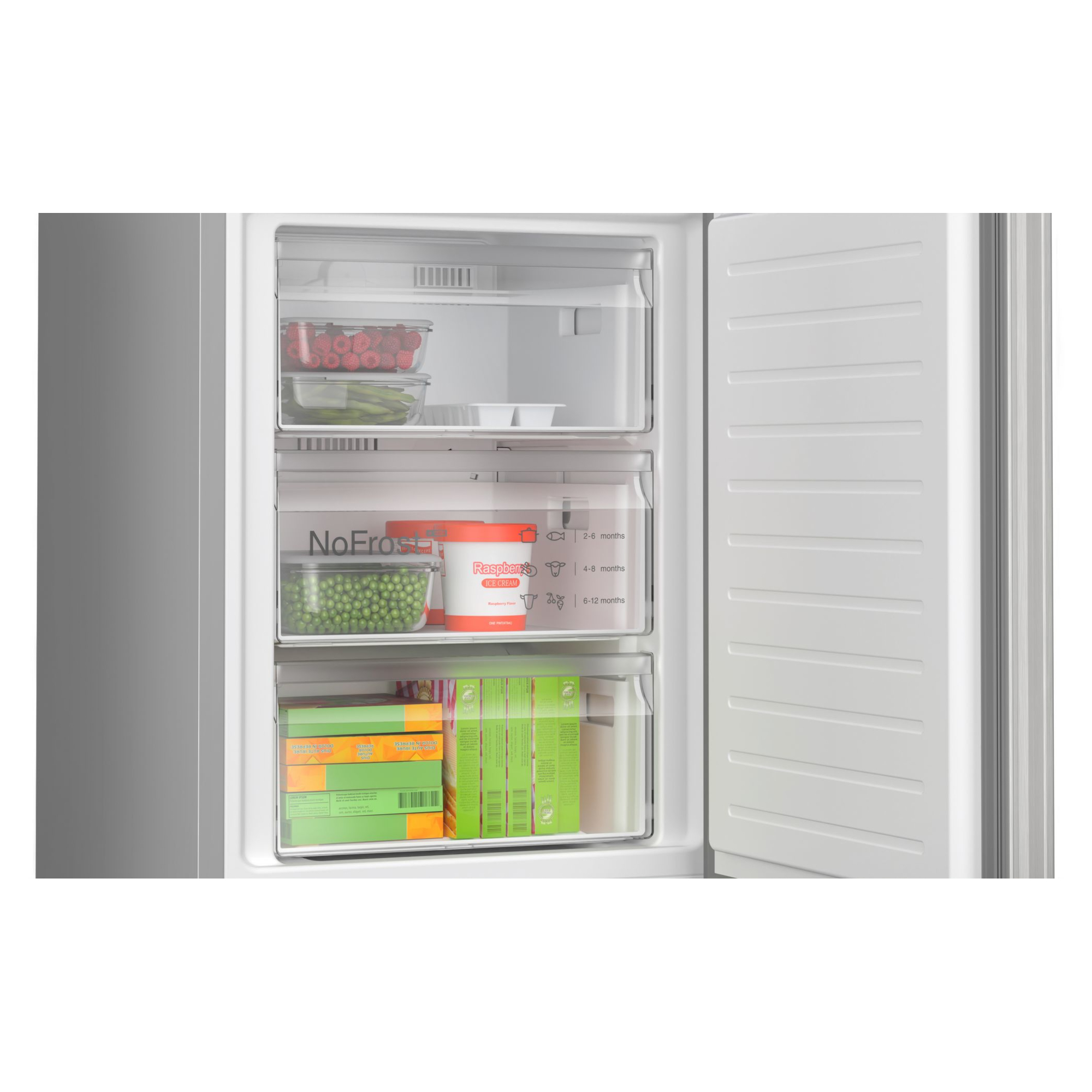 bosch kgn392ldfg freestanding 363l fridge freezer with d energy rating inox Bosch KGN392LDFG Freestanding 363L Fridge Freezer with D Energy Rating - Inox