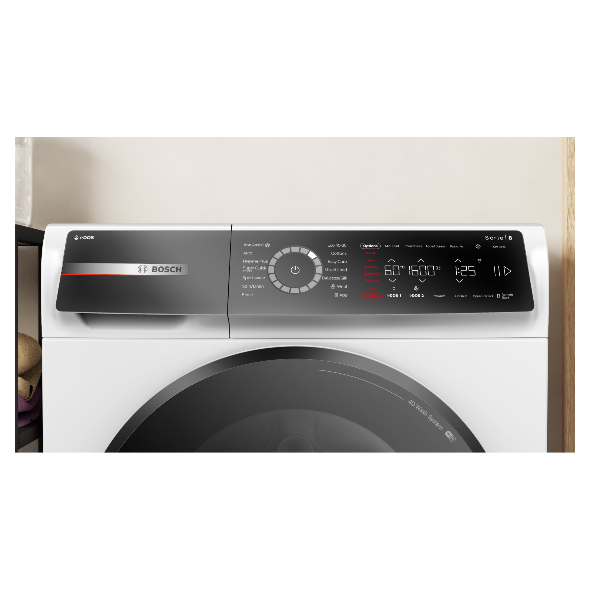bosch seire 8 wgb256a1gb 10kg washing Bosch Seire 8 WGB256A1GB 10kg Washing