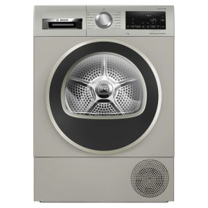 Bosch Serie 6 WQG245S9GB 9kg Heat-Pump Dryer - Silver