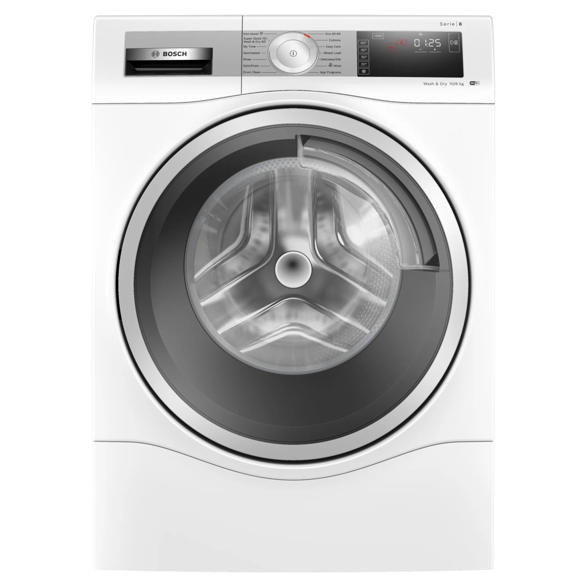 bosch serie 8 wdu8h541gb 10kg/6kg washer dryer Bosch Serie 8 WDU8H541GB 10kg/6kg Washer-Dryer