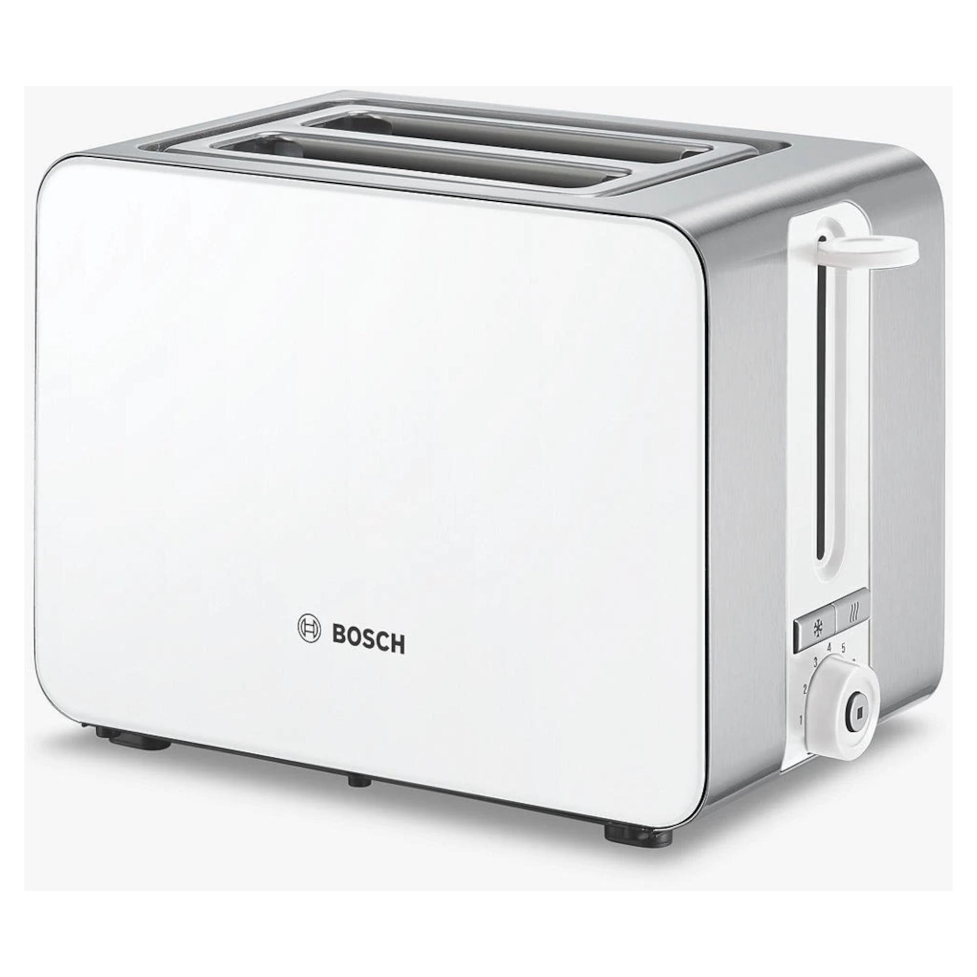 bosch tat7201gb sky compact 2 slice toaster white Bosch TAT7201GB Sky Compact 2 Slice Toaster - White