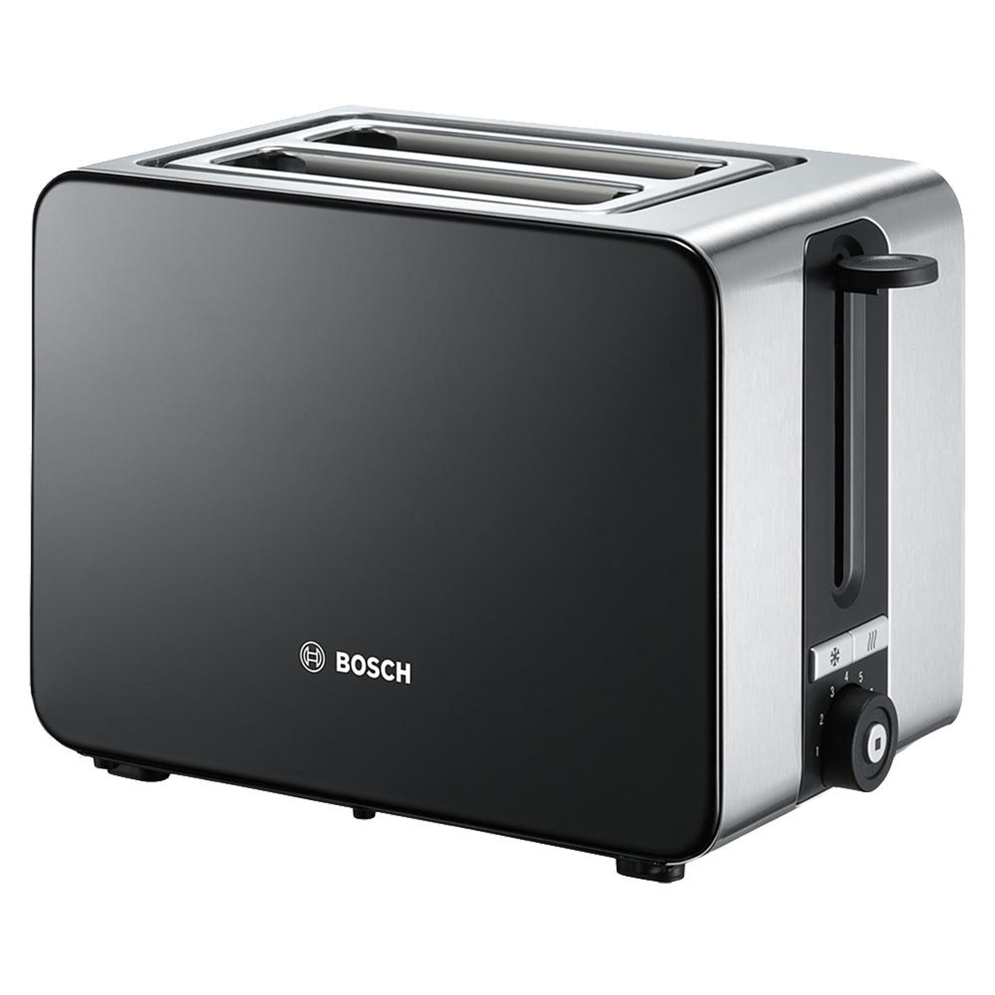 bosch tat7203gb sky compact 2 slice toaster black Bosch TAT7203GB Sky Compact 2 Slice Toaster - Black