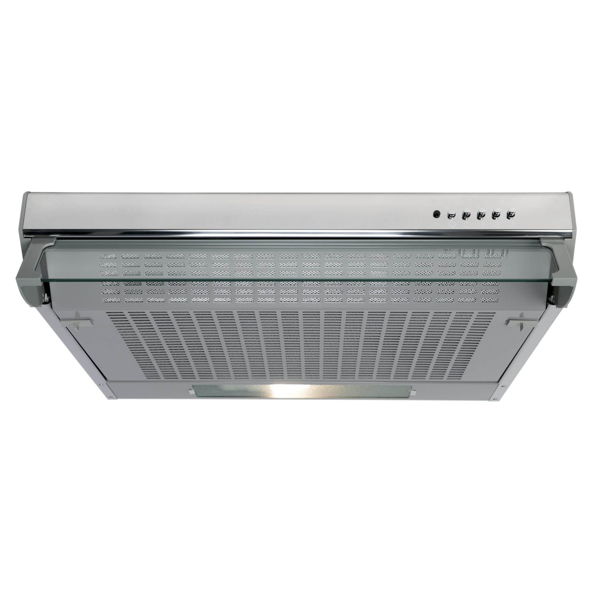cda cst61ss 3 600mm slimline visor cooker hood CDA CST61SS-3 600mm Slimline Visor Cooker Hood