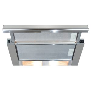 CDA CTE61SS 600mm Extractor Hood with 3 Speeds & LED Lights
