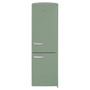 CDA FLORENCE-MEADOW Retro 50s Style Fridge Freezer 330L Capacity D Energy Rating
