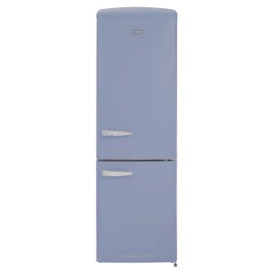 CDA FLORENCE-SEAHOLLY Retro 50s Style Fridge Freezer 330L Capacity D Energy Rating