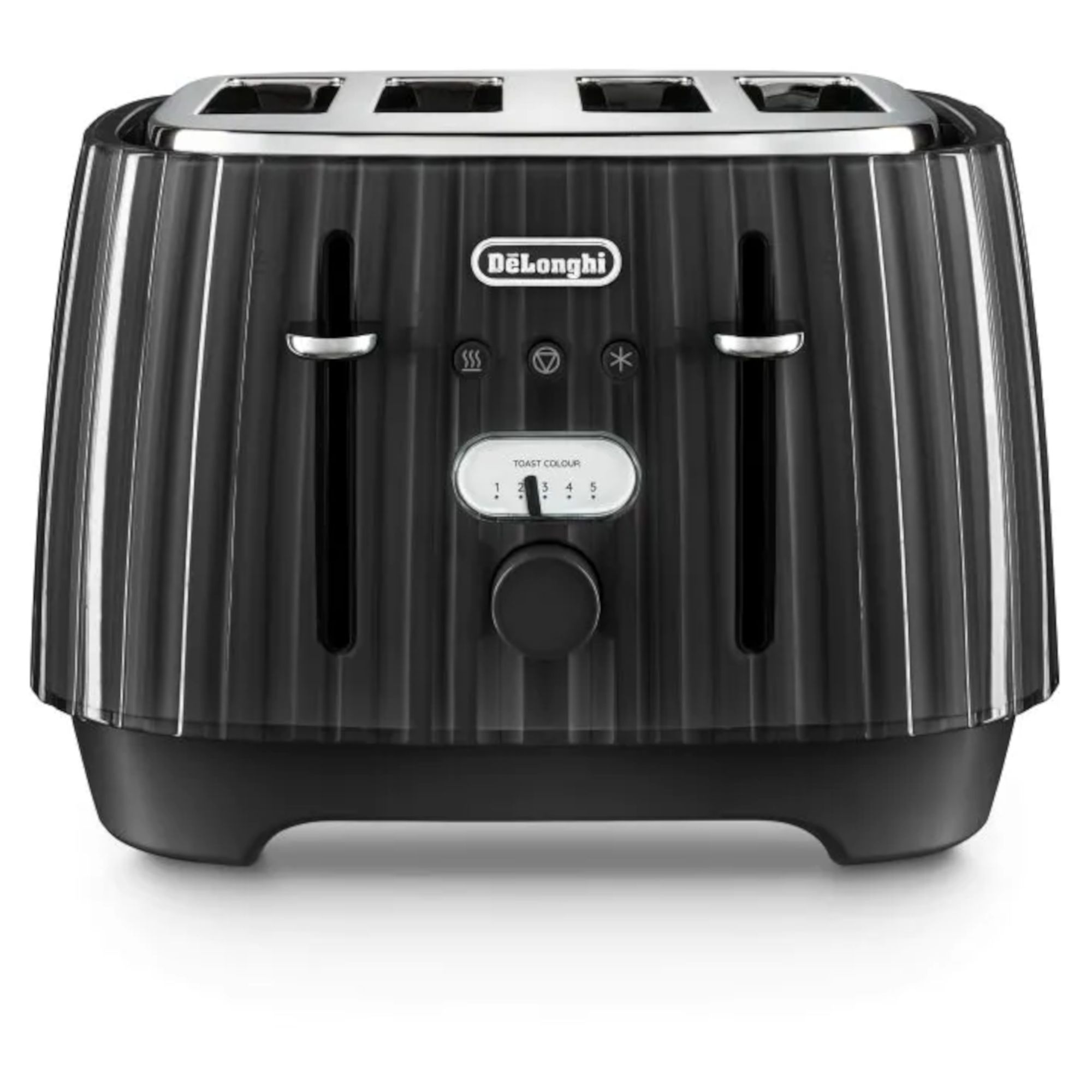 de'longhi ctd4003 ballerina 4 slice toaster black De'Longhi CTD4003 Ballerina 4 Slice Toaster - Black