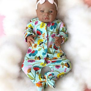 Ember - Awake Black Baby Girl Reborn Doll