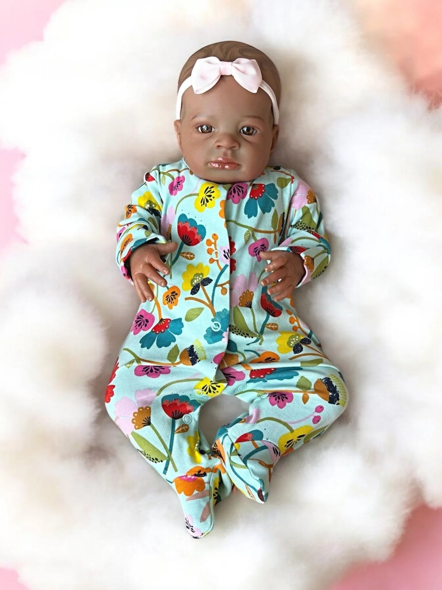 ember awake black baby girl reborn doll Ember - Awake Black Baby Girl Reborn Doll