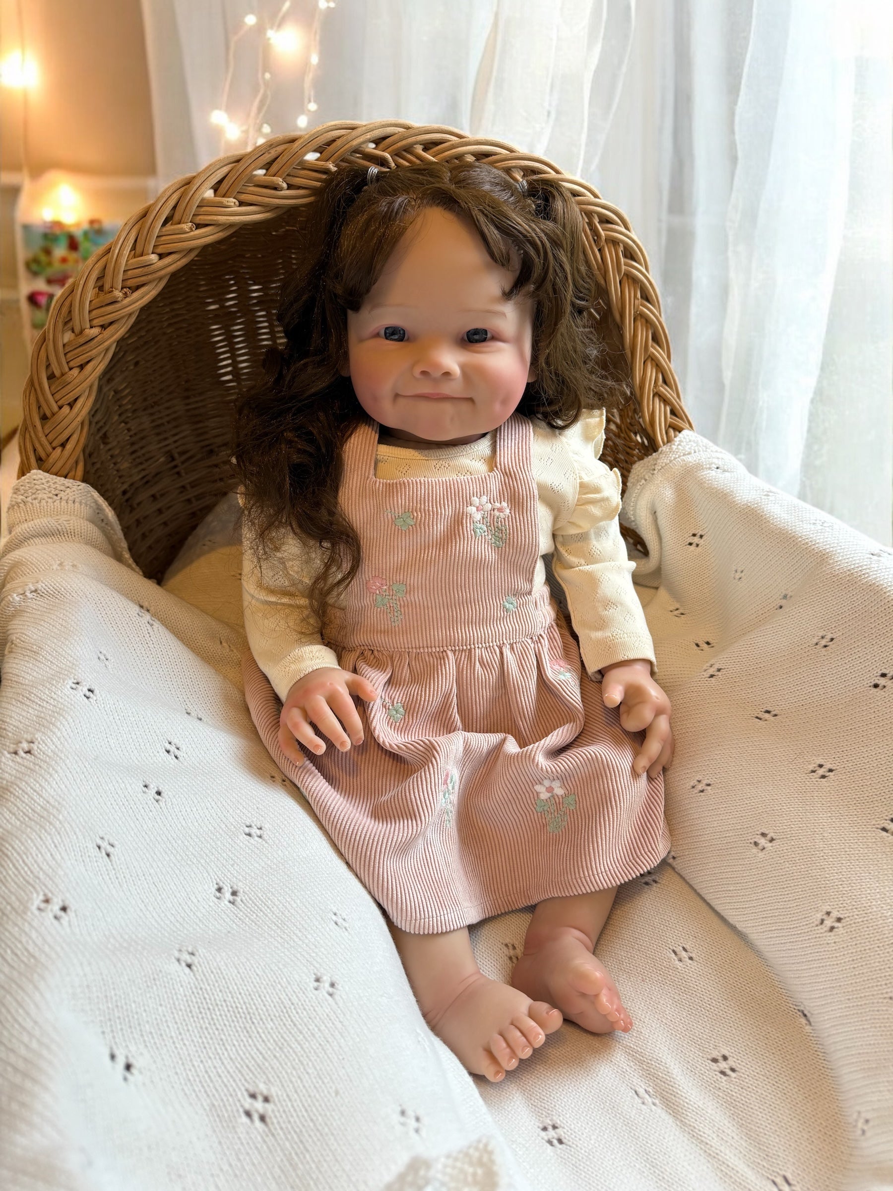 evie – open eyed reborn toddler doll | realistic awake girl – crafted with care in the uk Evie – Open Eyed Reborn Toddler Doll | Realistic Awake Girl – Crafted with Care in the UK