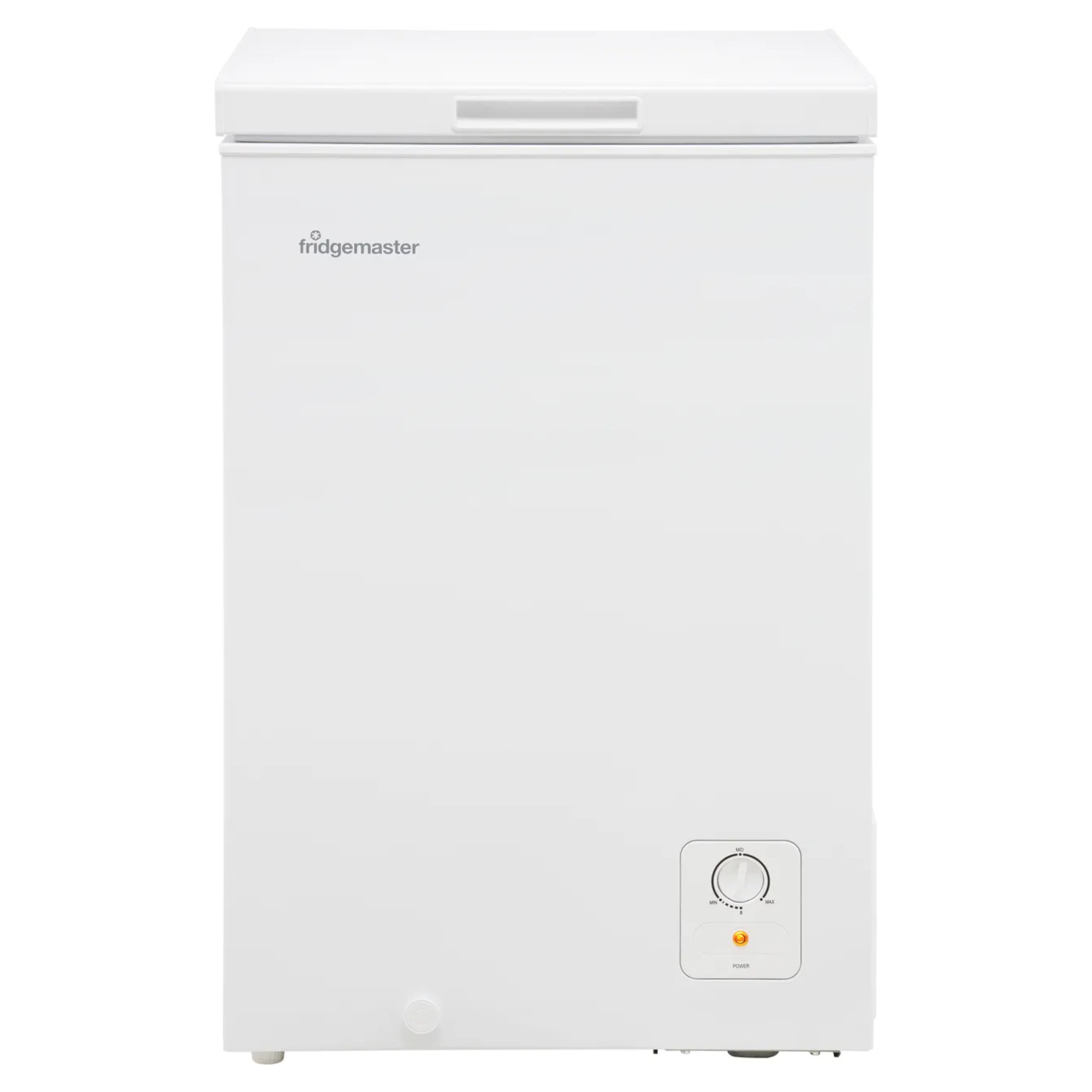 fridgemaster mcf96 95l net capacity chest freezer white Fridgemaster MCF96 95L Net Capacity Chest Freezer - White