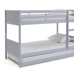 Habitat Detachable Bunk Bed Frame with Trundle - Grey
