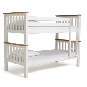 Habitat Heavy Duty Detachable Bunk & 2 Mattresses - Two Tone