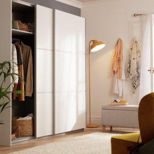 Habitat Holsted 200cm Sliding Wardrobe - White