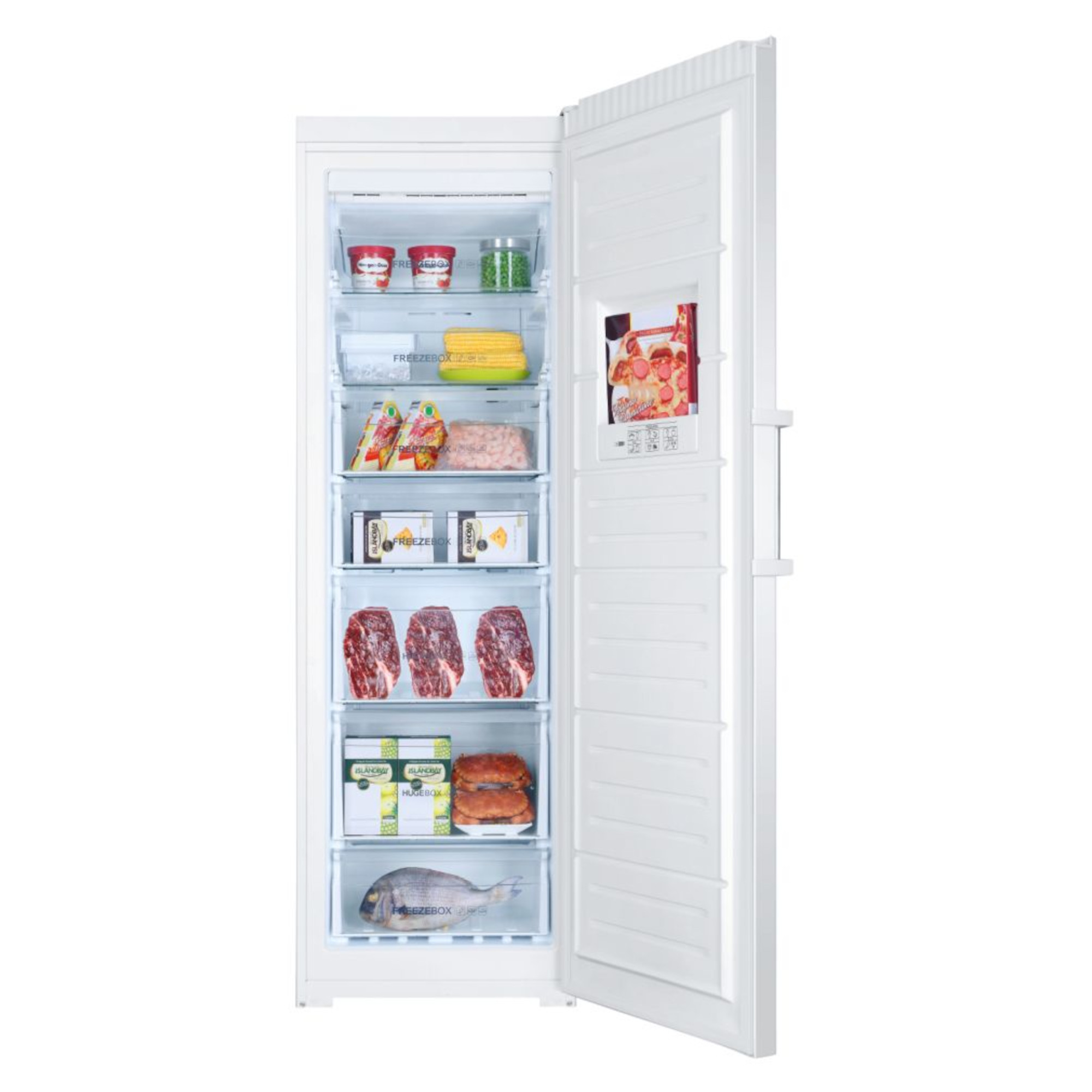 haier h2f 255wsaa 262l capacity total no frost upright freezer Haier H2F-255WSAA 262l Capacity Total No Frost Upright Freezer