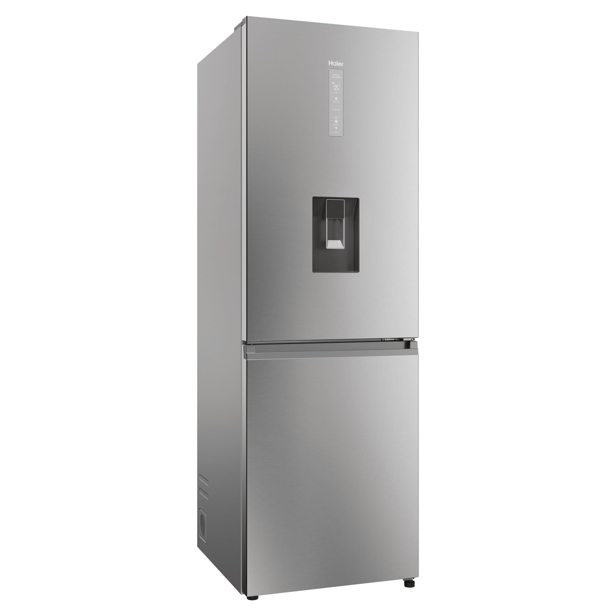 haier hdpw5618dwpk 600mm total no frost fridge freezer stainless steel Haier HDPW5618DWPK 600mm Total No Frost Fridge Freezer - Stainless Steel