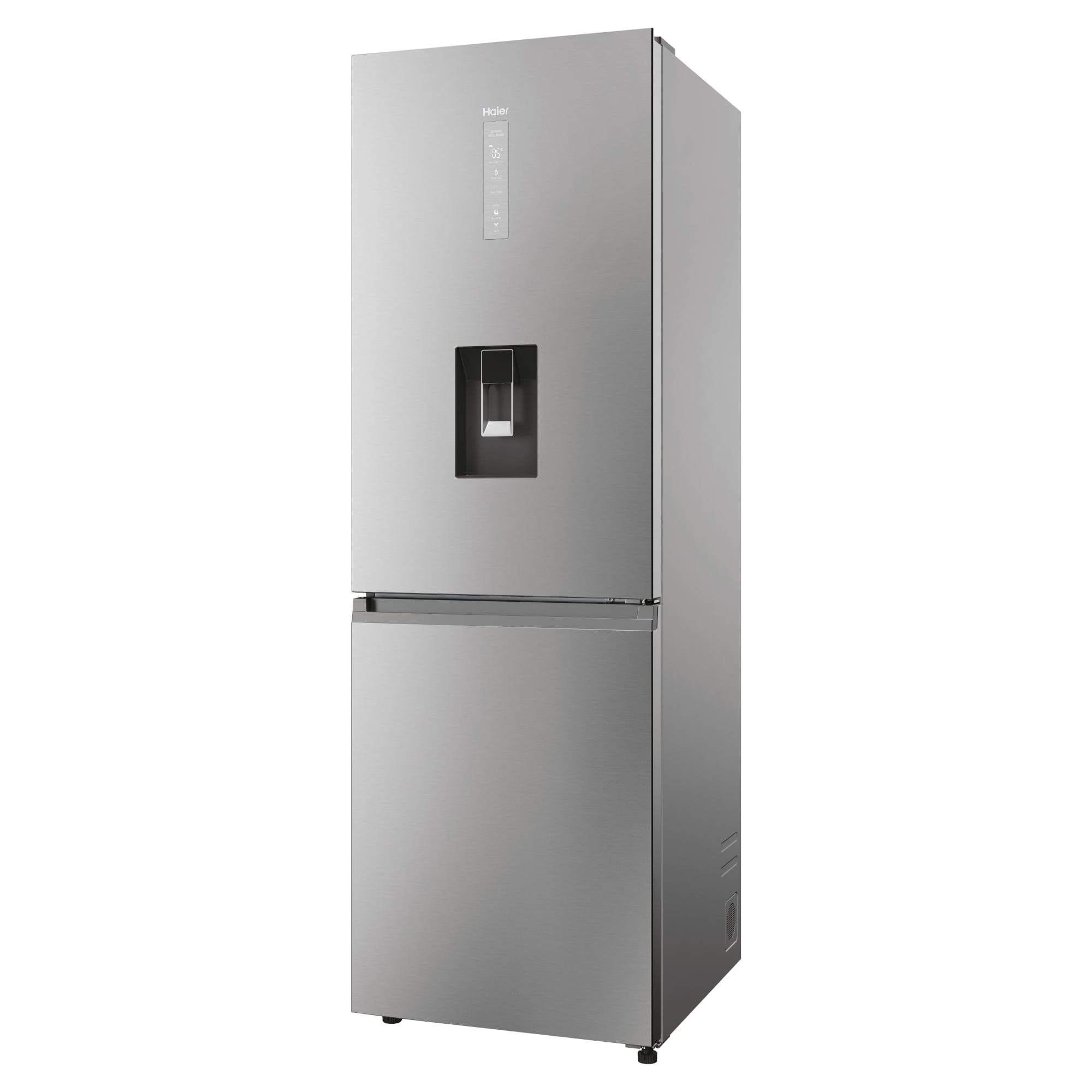 haier hdpw5618dwpk 600mm total no frost fridge freezer stainless steel Haier HDPW5618DWPK 600mm Total No Frost Fridge Freezer - Stainless Steel