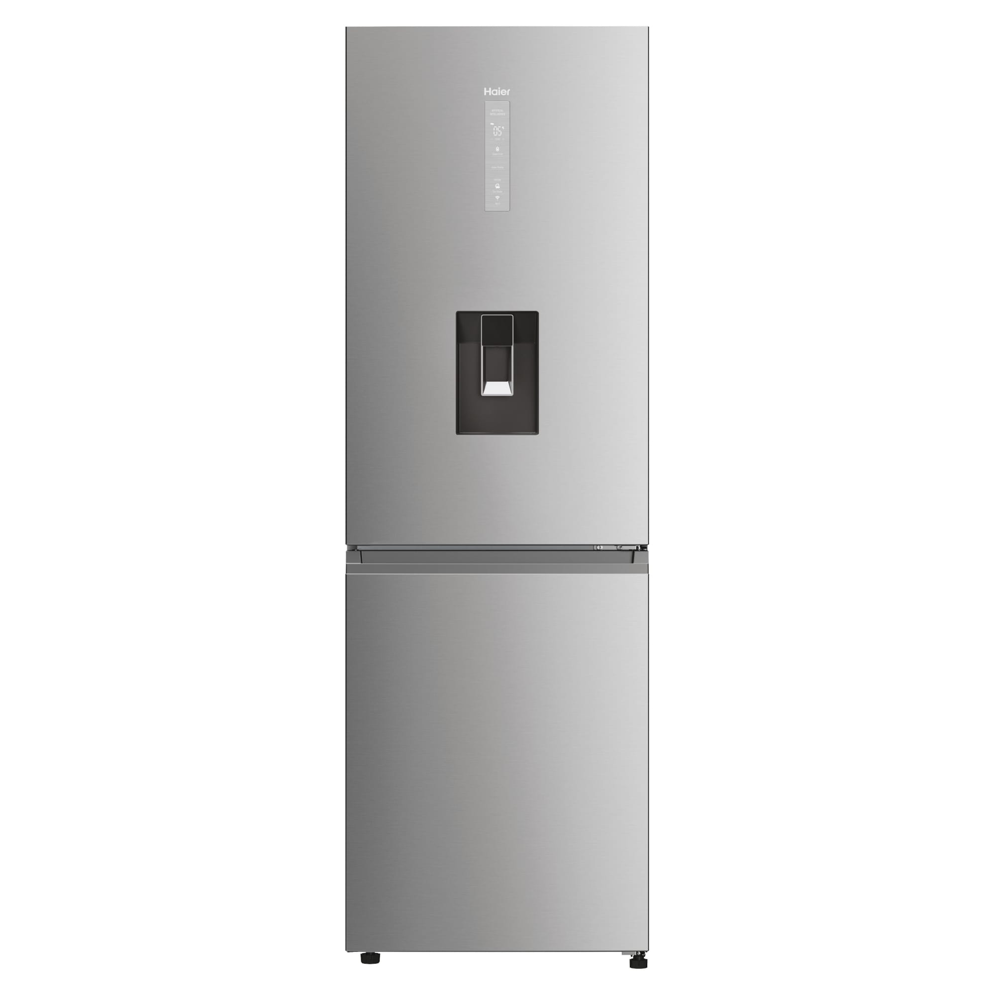 haier hdpw5618dwpk 600mm total no frost fridge freezer stainless steel Haier HDPW5618DWPK 600mm Total No Frost Fridge Freezer - Stainless Steel