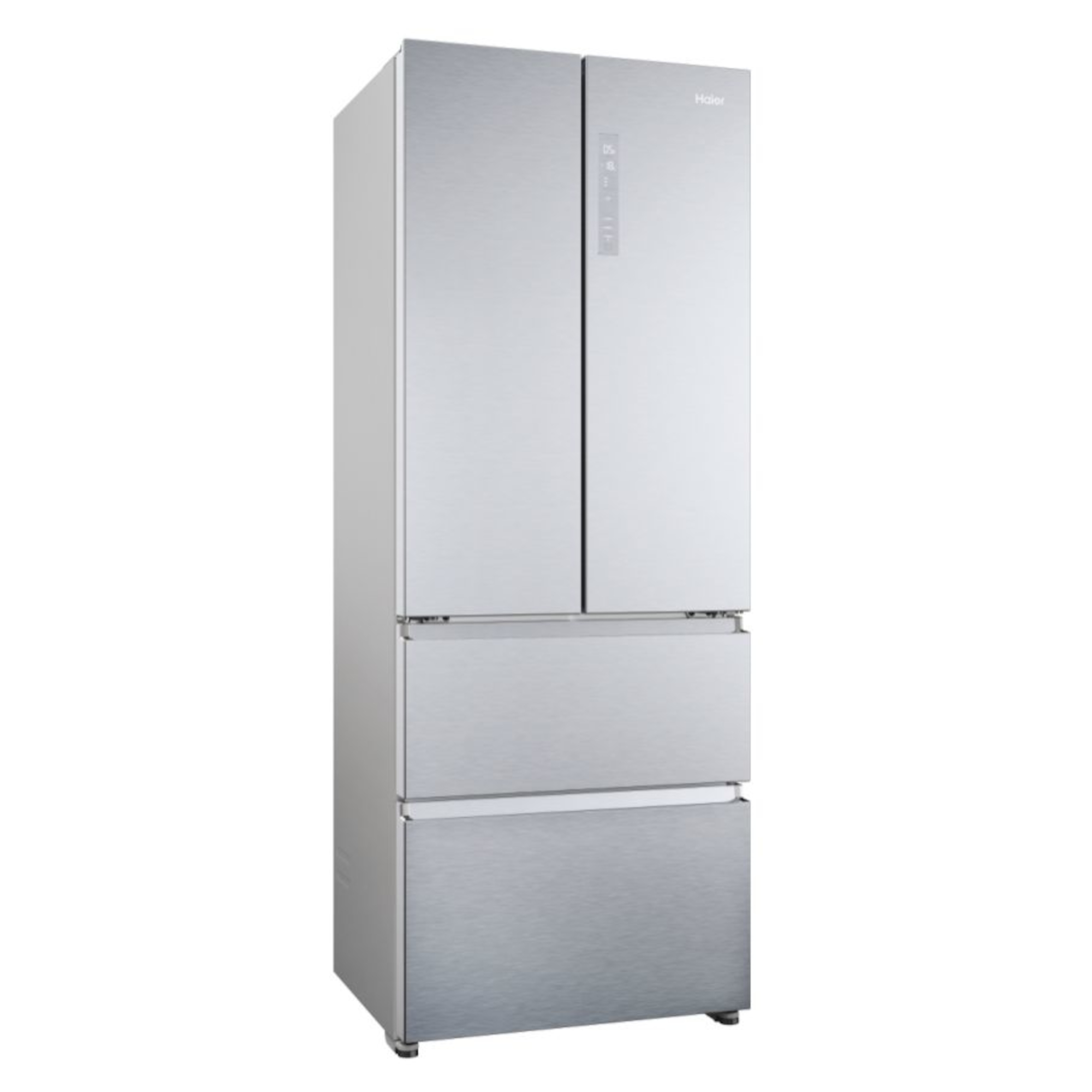 haier hfr5719enmg frostfree 446l fridge freezer silver Haier HFR5719ENMG FrostFree 446L Fridge Freezer - Silver