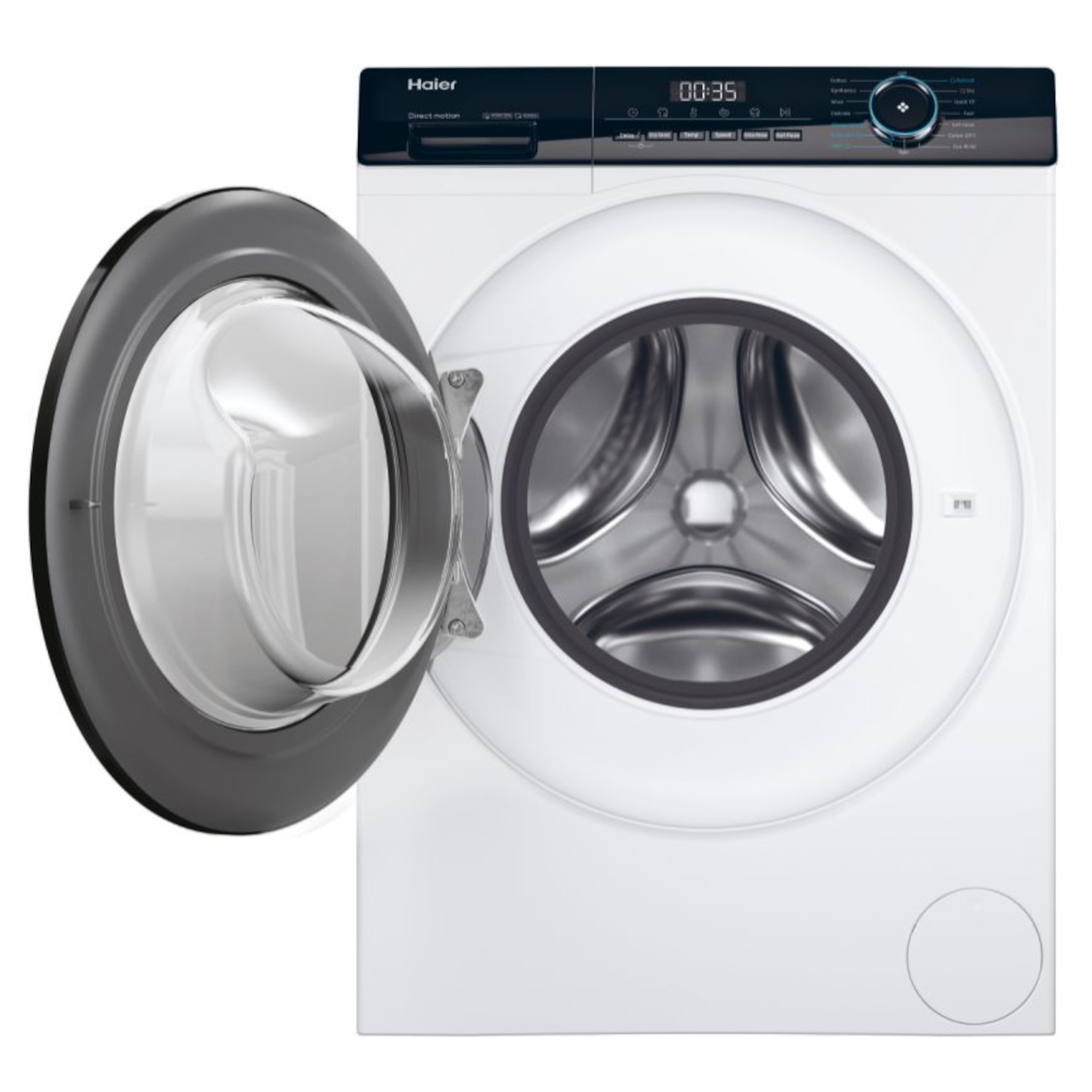 haier hwd90 b14939 freestanding 1400rpm washer dryer white Haier HWD90-B14939 Freestanding 1400rpm Washer Dryer - White