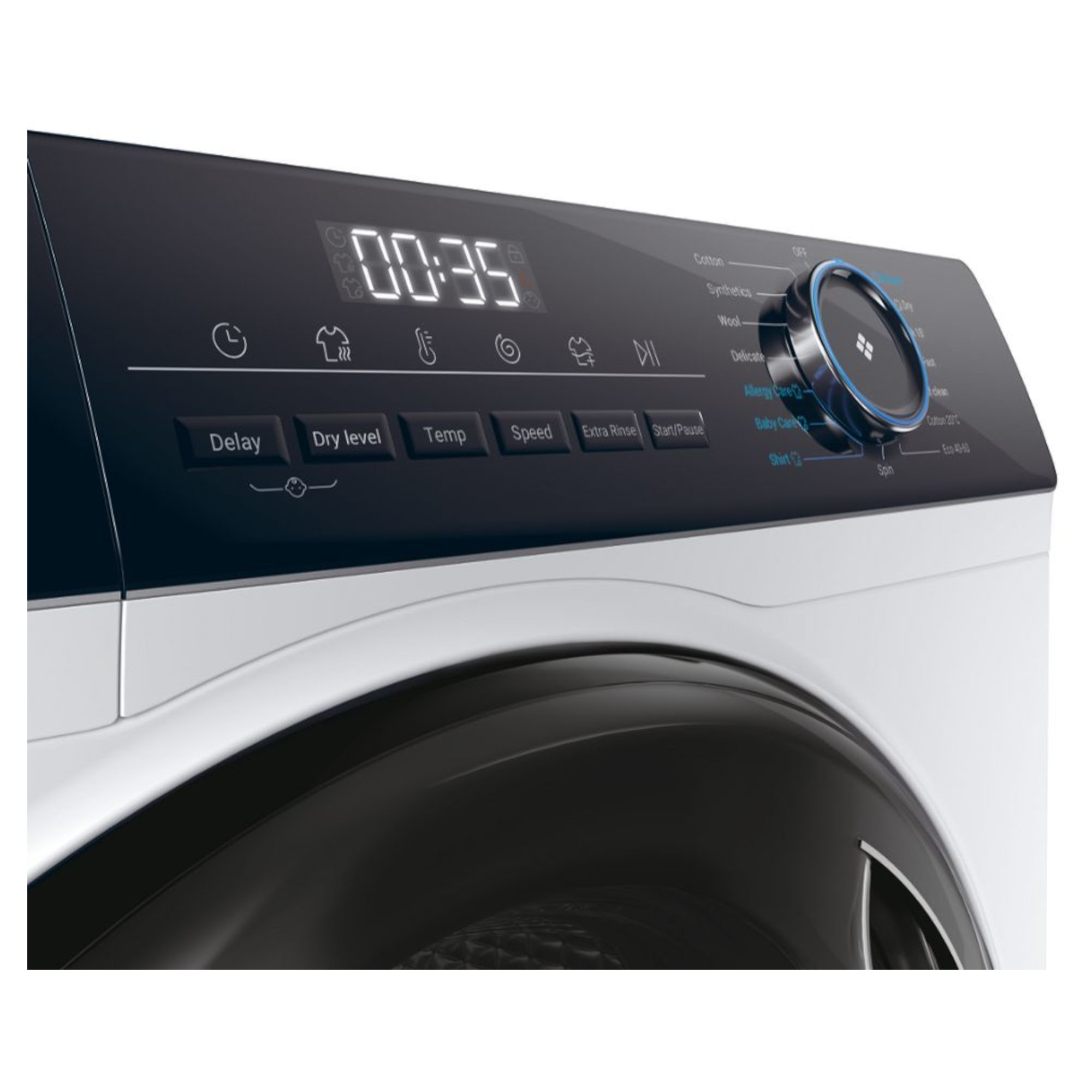 haier hwd90 b14939 freestanding 1400rpm washer dryer white Haier HWD90-B14939 Freestanding 1400rpm Washer Dryer - White