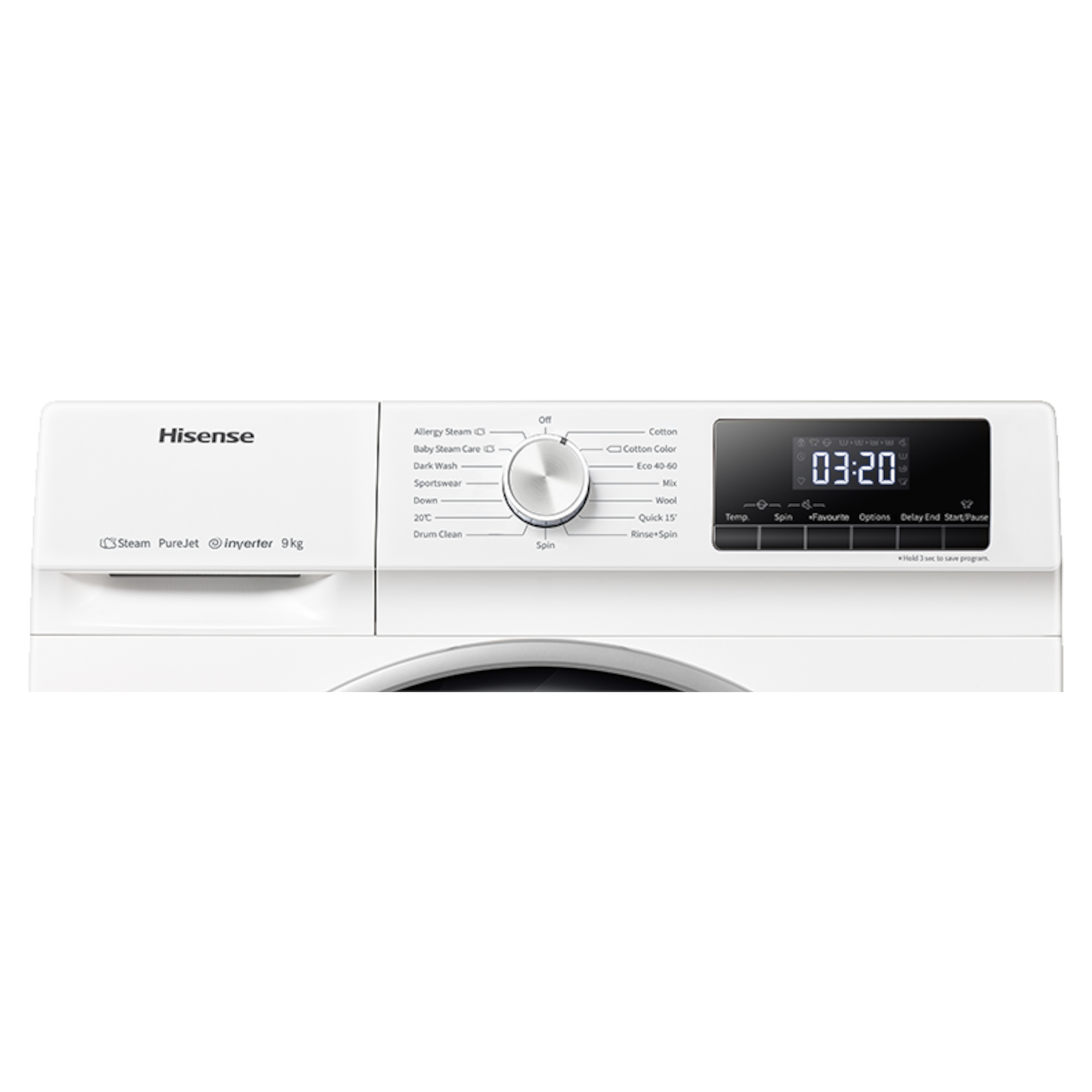 hisense wfqp9014evm 9kg load 1400rpm spin washing machine Hisense WFQP9014EVM 9kg Load 1400rpm Spin Washing Machine
