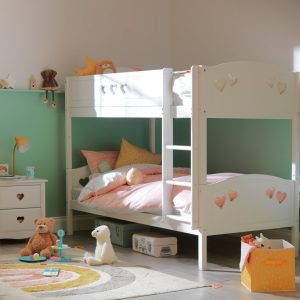 Home Mia Detachable Bunk Bed Frame - White