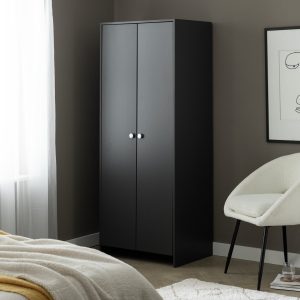 Home Seville 2 Door Wardrobe - Anthracite
