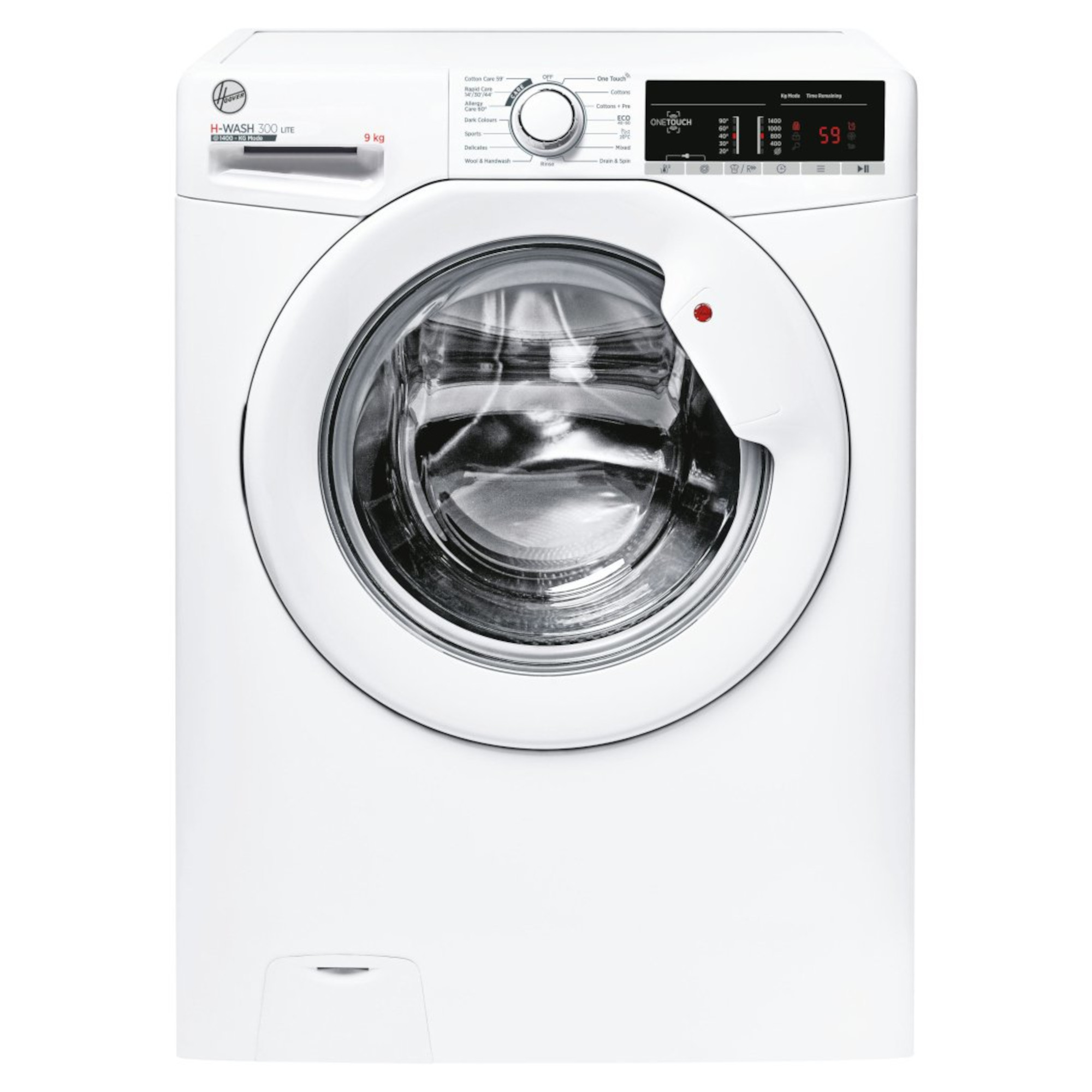 hoover h wash 300 h3w49te nfc 9kg 1400rpm washing machine Hoover H-Wash 300 H3W49TE NFC 9kg 1400rpm Washing Machine