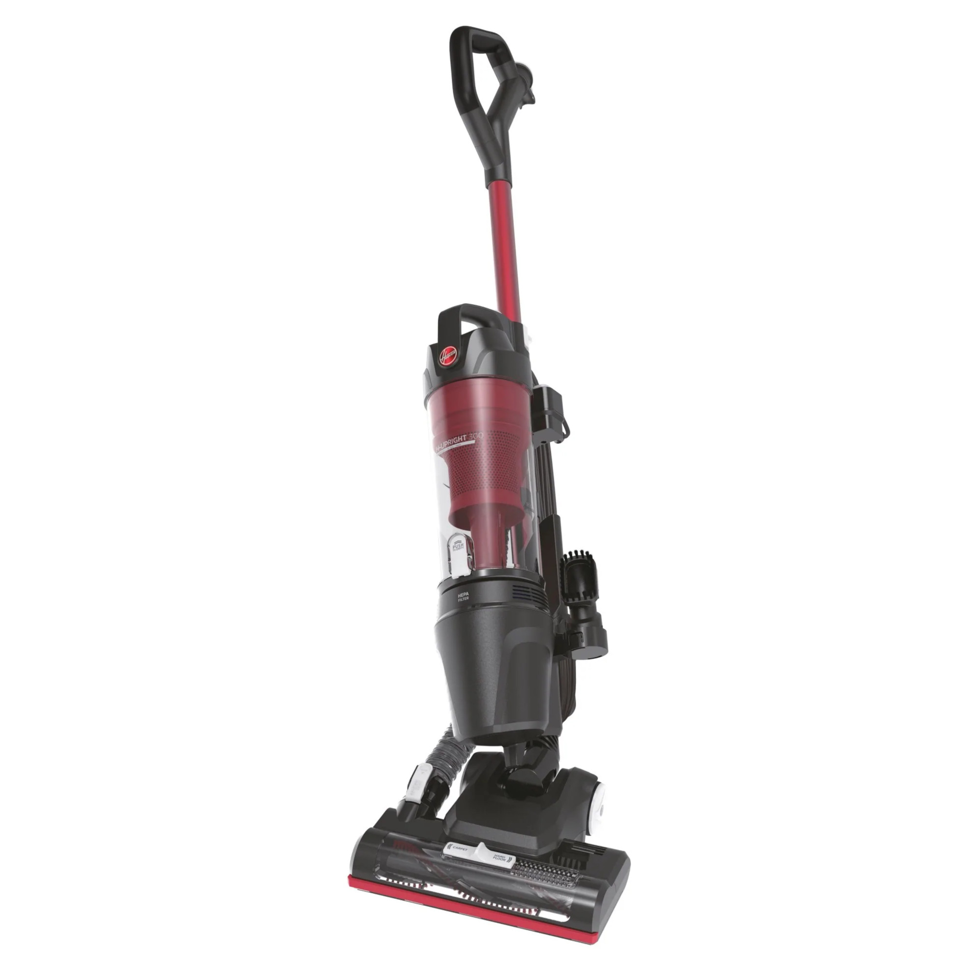 hoover upright 300 hu300rhm 1.5l bagless vacuum cleaner Hoover Upright 300 HU300RHM 1.5L Bagless Vacuum Cleaner