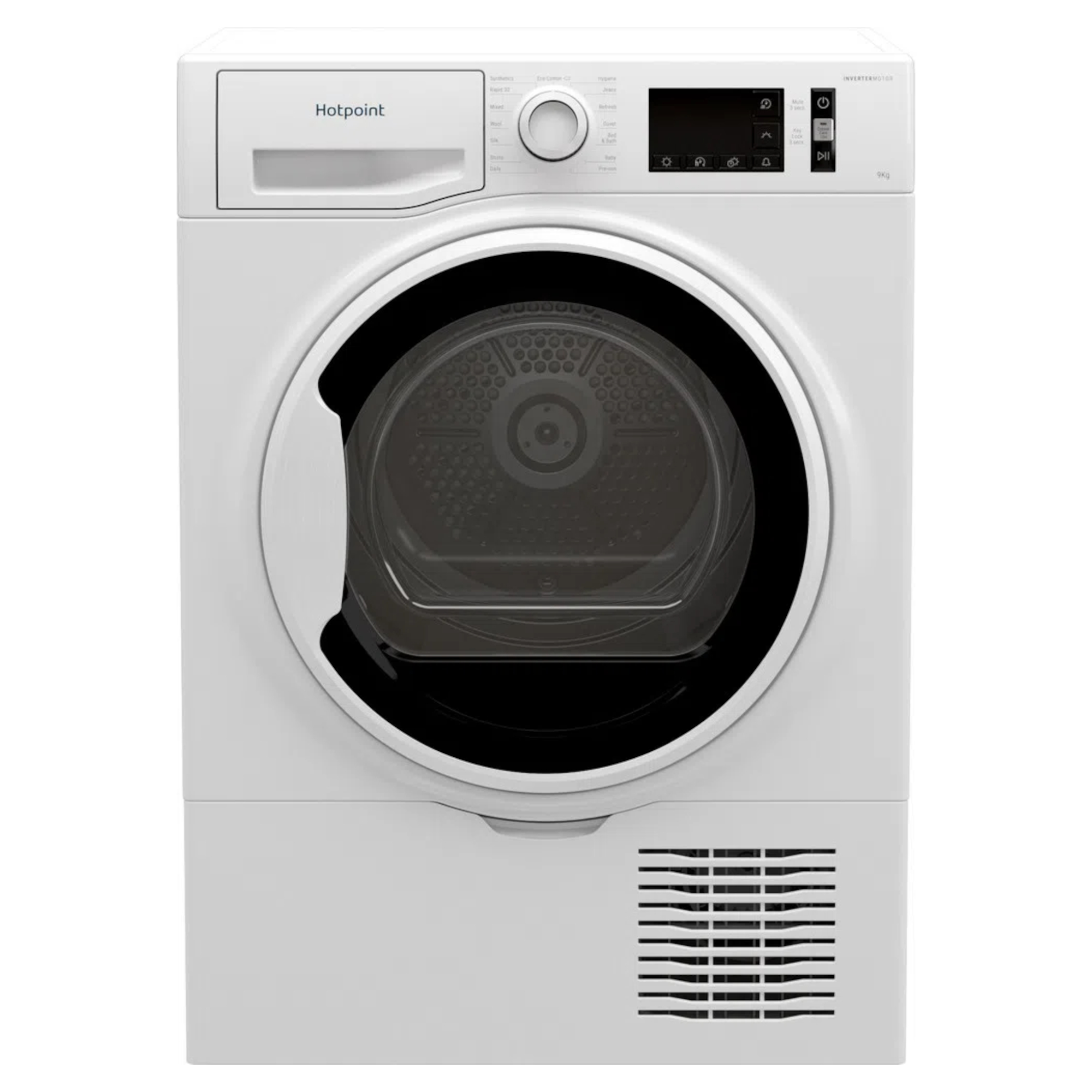 hotpoint h3d91wbuk 9kg condenser dryer white Hotpoint H3D91WBUK 9kg Condenser Dryer - White