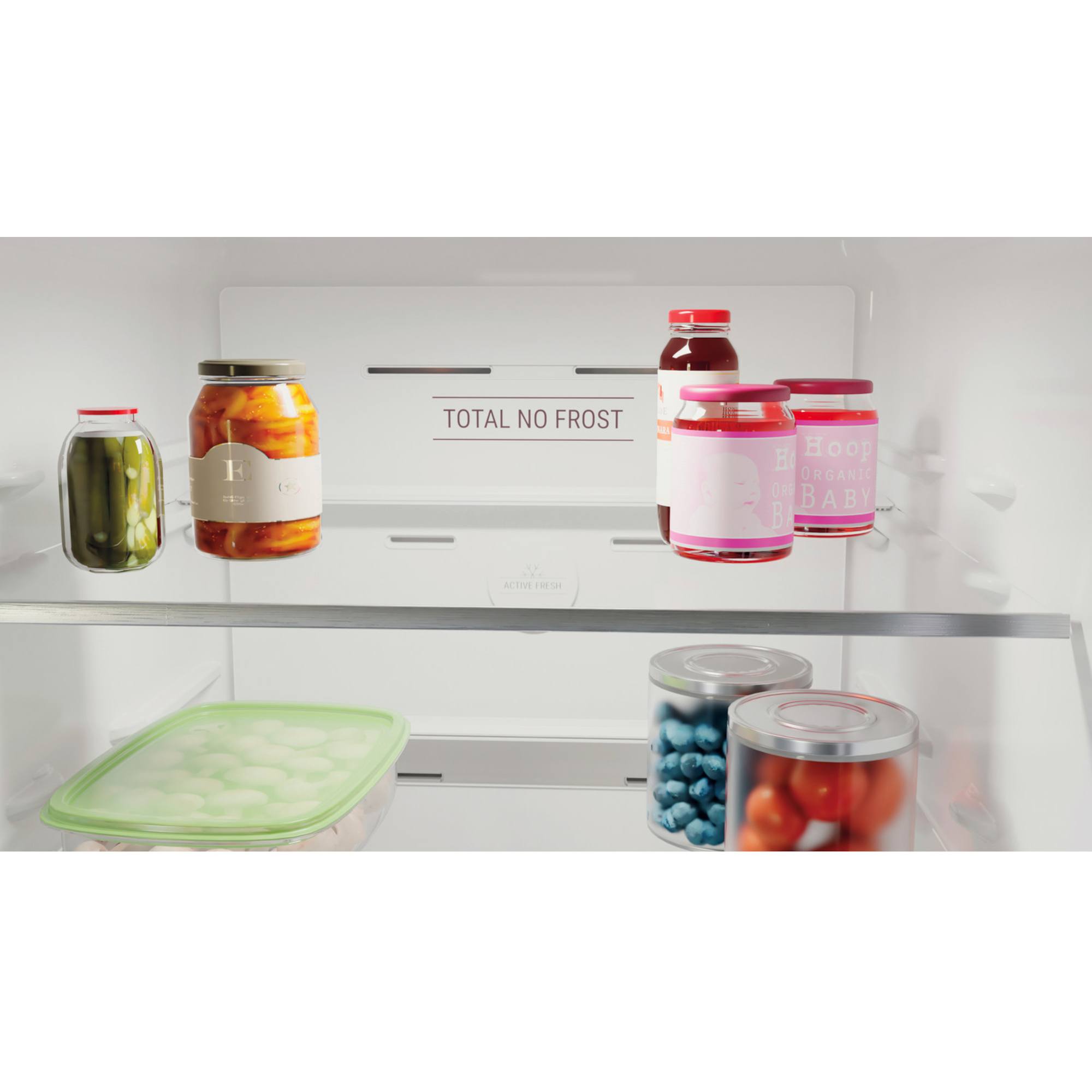 hotpoint h5x82osk total no frost fridge freezer silver Hotpoint H5X82OSK Total No Frost Fridge Freezer - Silver