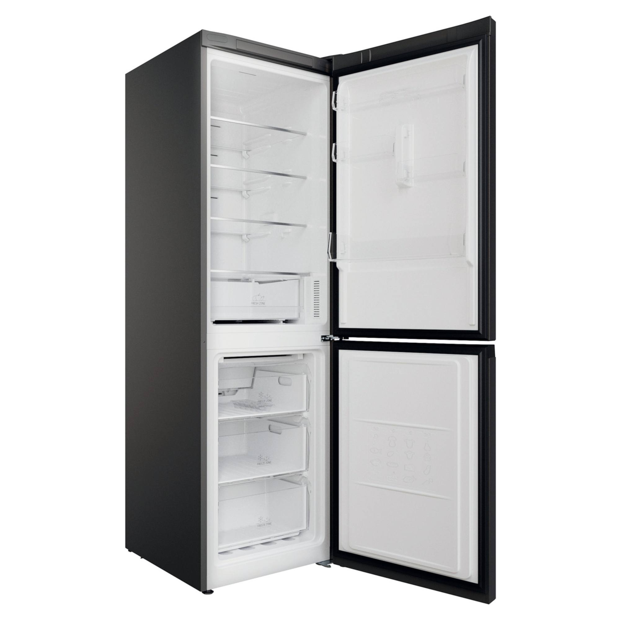 hotpoint h5x82osk total no frost fridge freezer silver Hotpoint H5X82OSK Total No Frost Fridge Freezer - Silver