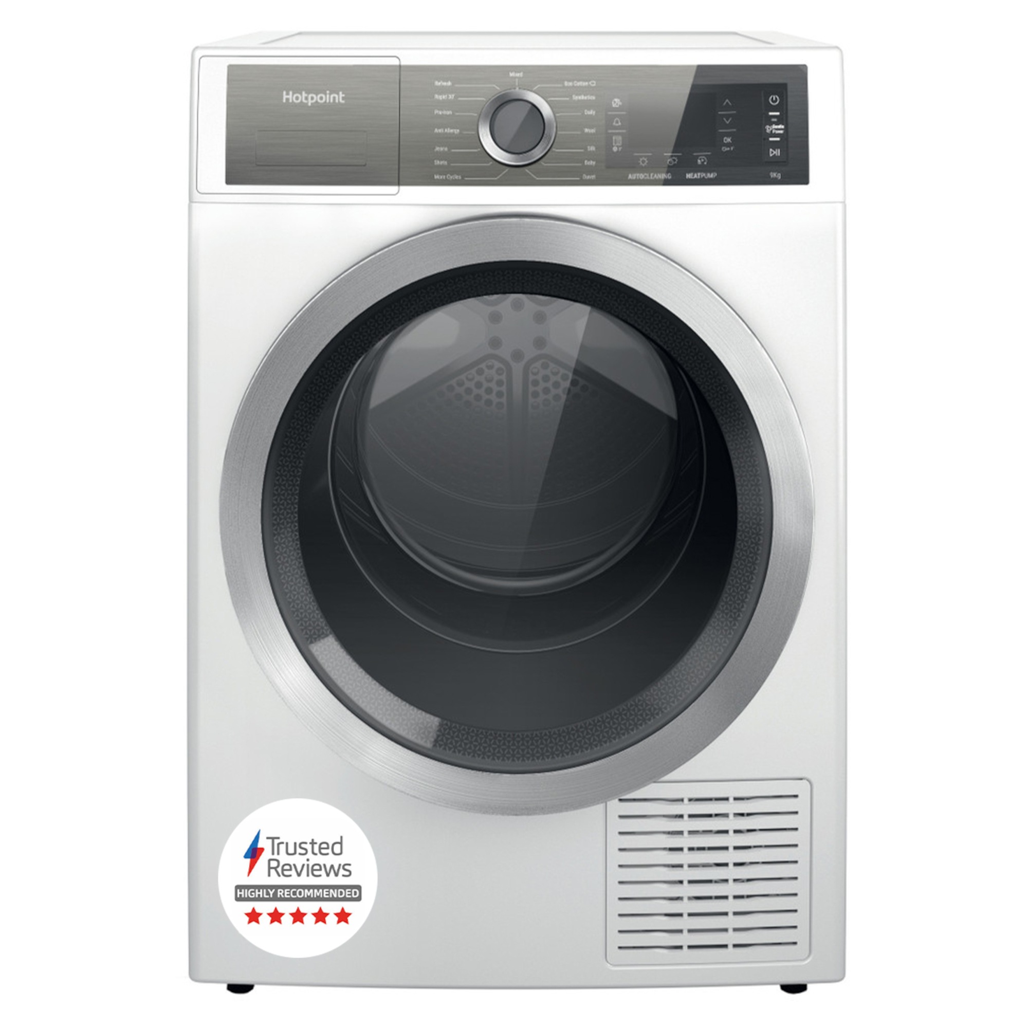 hotpoint h8d93wbuk 9kg heat pump tumble dryer Hotpoint H8D93WBUK 9kg Heat Pump Tumble Dryer