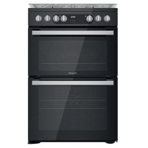 Hotpoint HDM67G9C2CSBUK 600mm Freestanding Dual Fuel Cooker