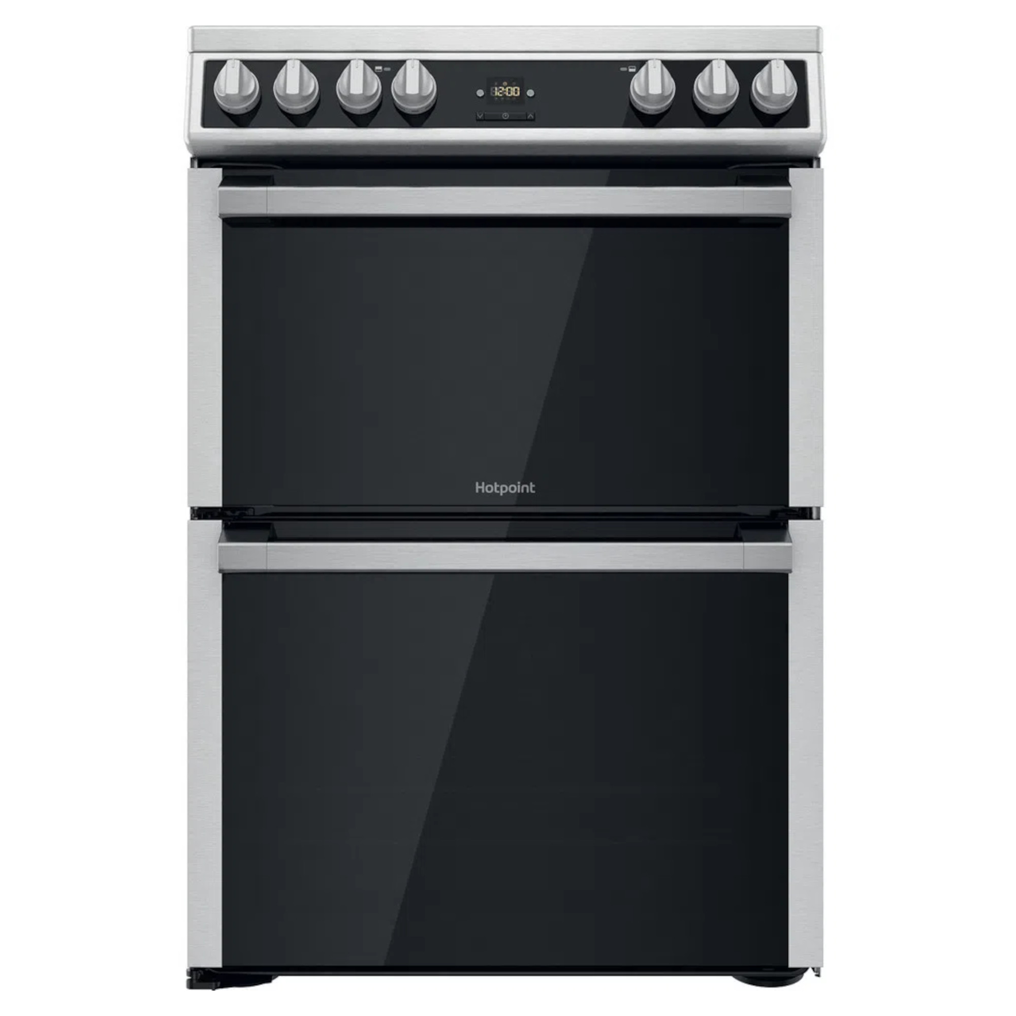 hotpoint hdt67v9h2cxuk 600mm freestanding double electric oven Hotpoint HDT67V9H2CXUK 600mm Freestanding Double Electric Oven