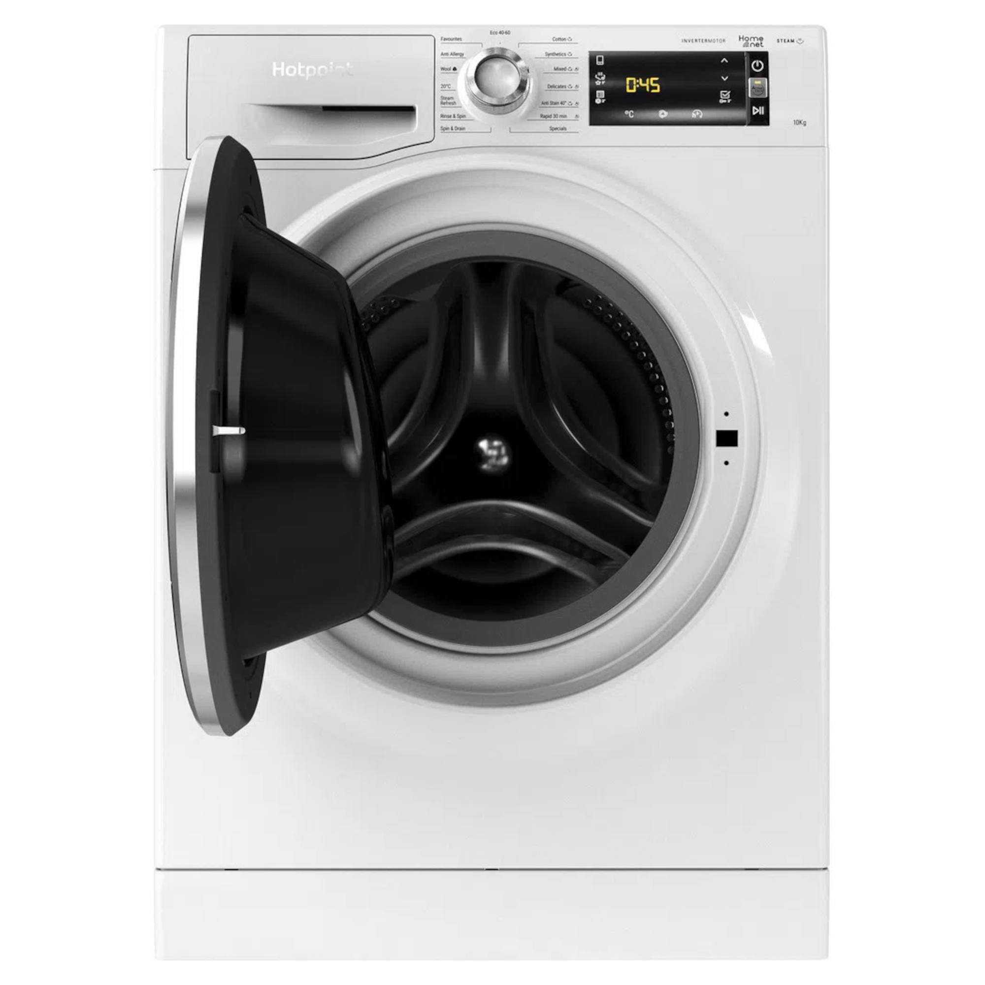 hotpoint nllcd1046wdawukn 1400rpm washing machine white Hotpoint NLLCD1046WDAWUKN 1400rpm Washing Machine - White