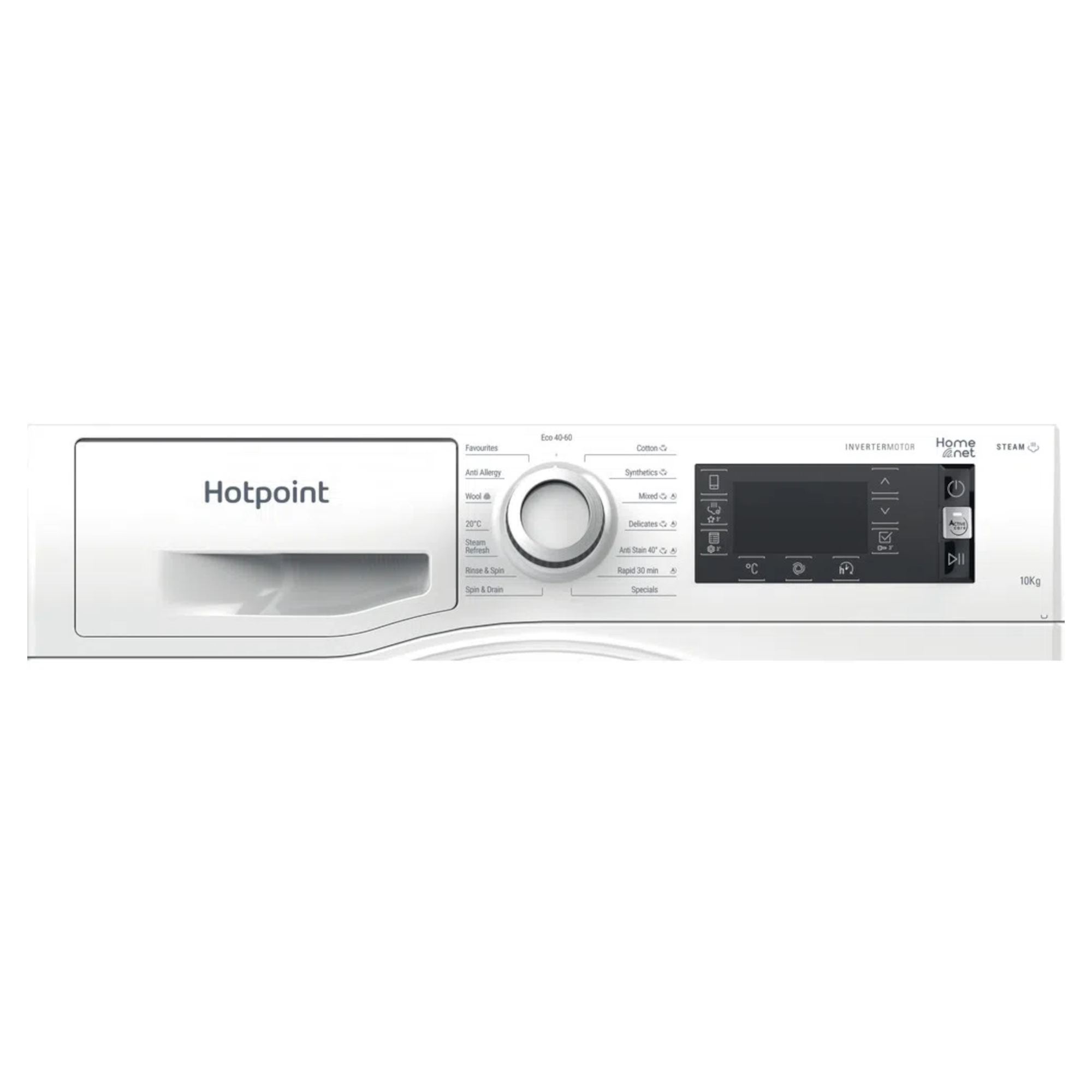 hotpoint nllcd1046wdawukn 1400rpm washing machine white Hotpoint NLLCD1046WDAWUKN 1400rpm Washing Machine - White