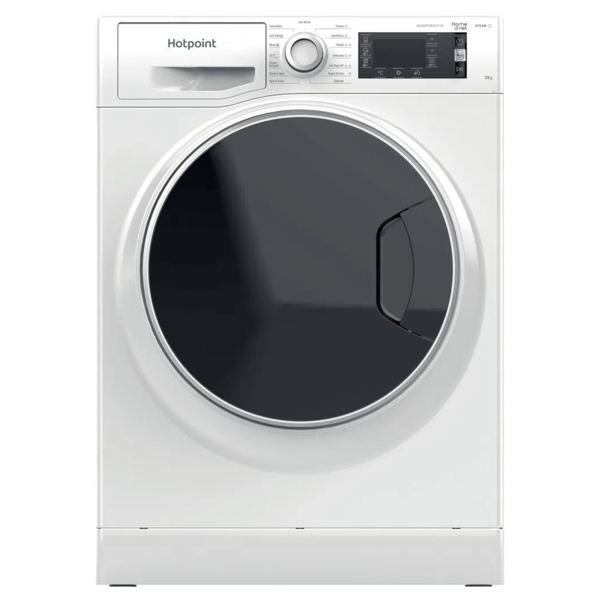 hotpoint nllcd1046wdawukn 1400rpm washing machine white Hotpoint NLLCD1046WDAWUKN 1400rpm Washing Machine - White